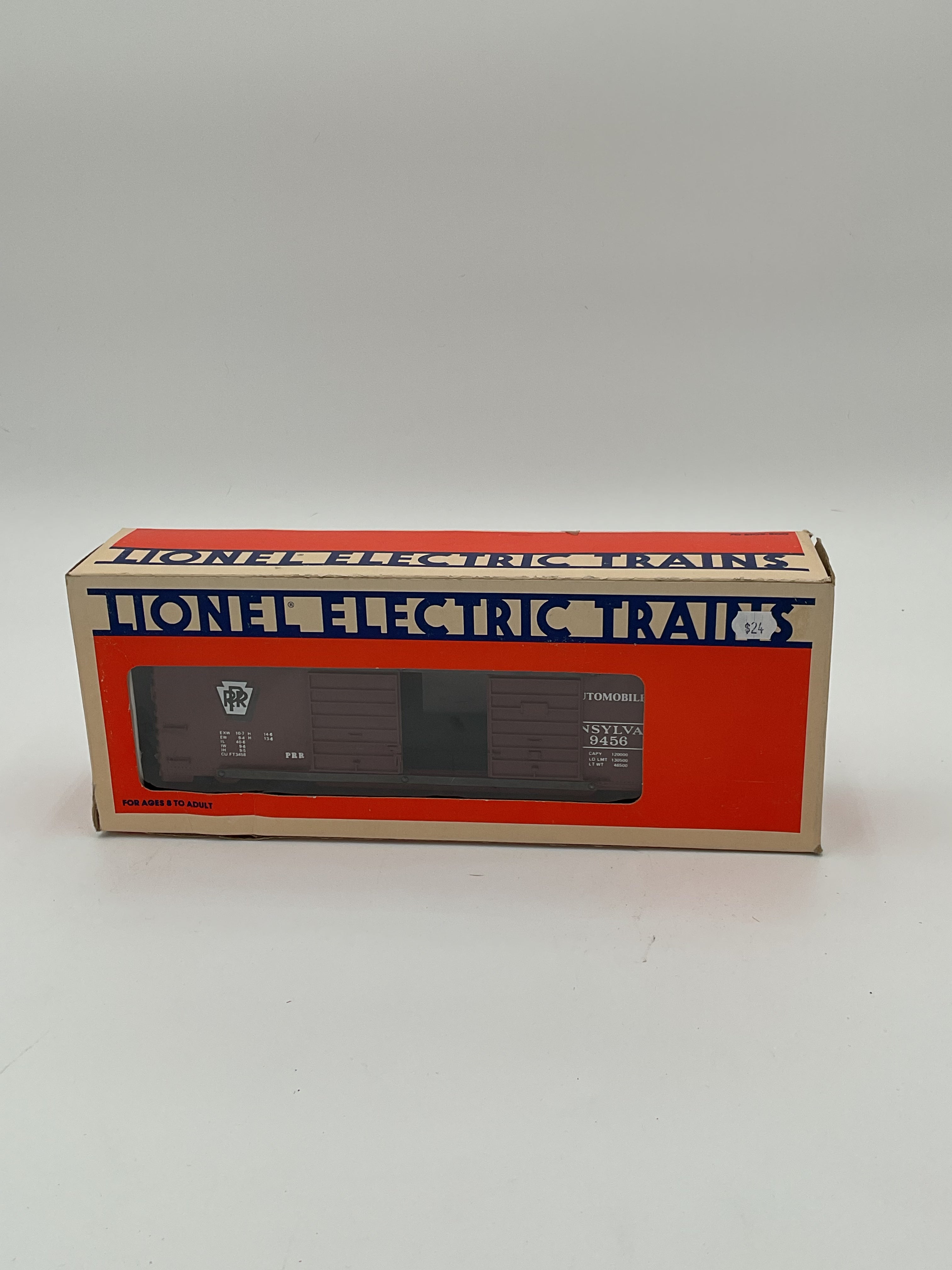 Lionel O 9456 Pennsylvania Double-Door Box Car