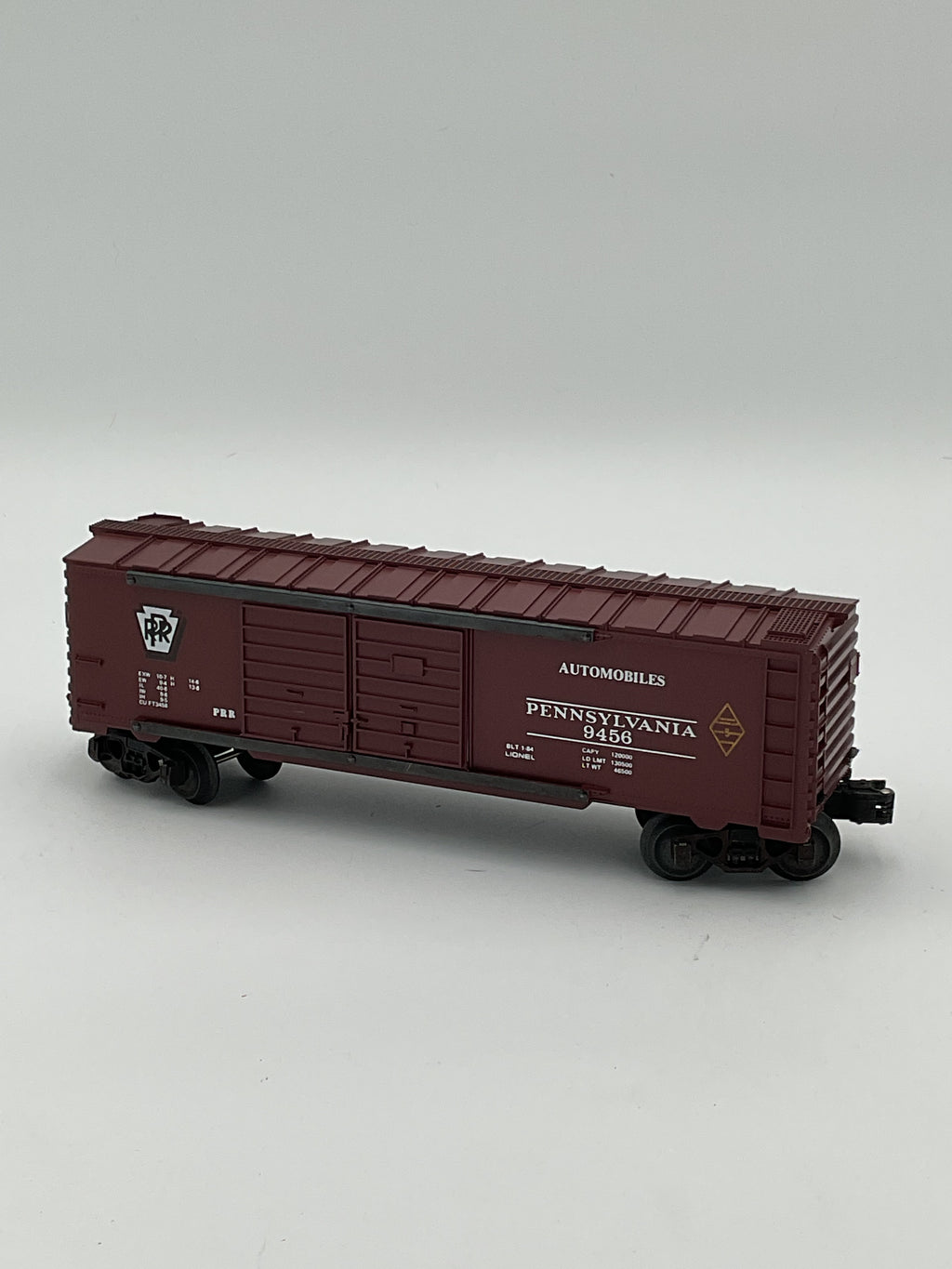 Lionel O 9456 Pennsylvania Double-Door Box Car