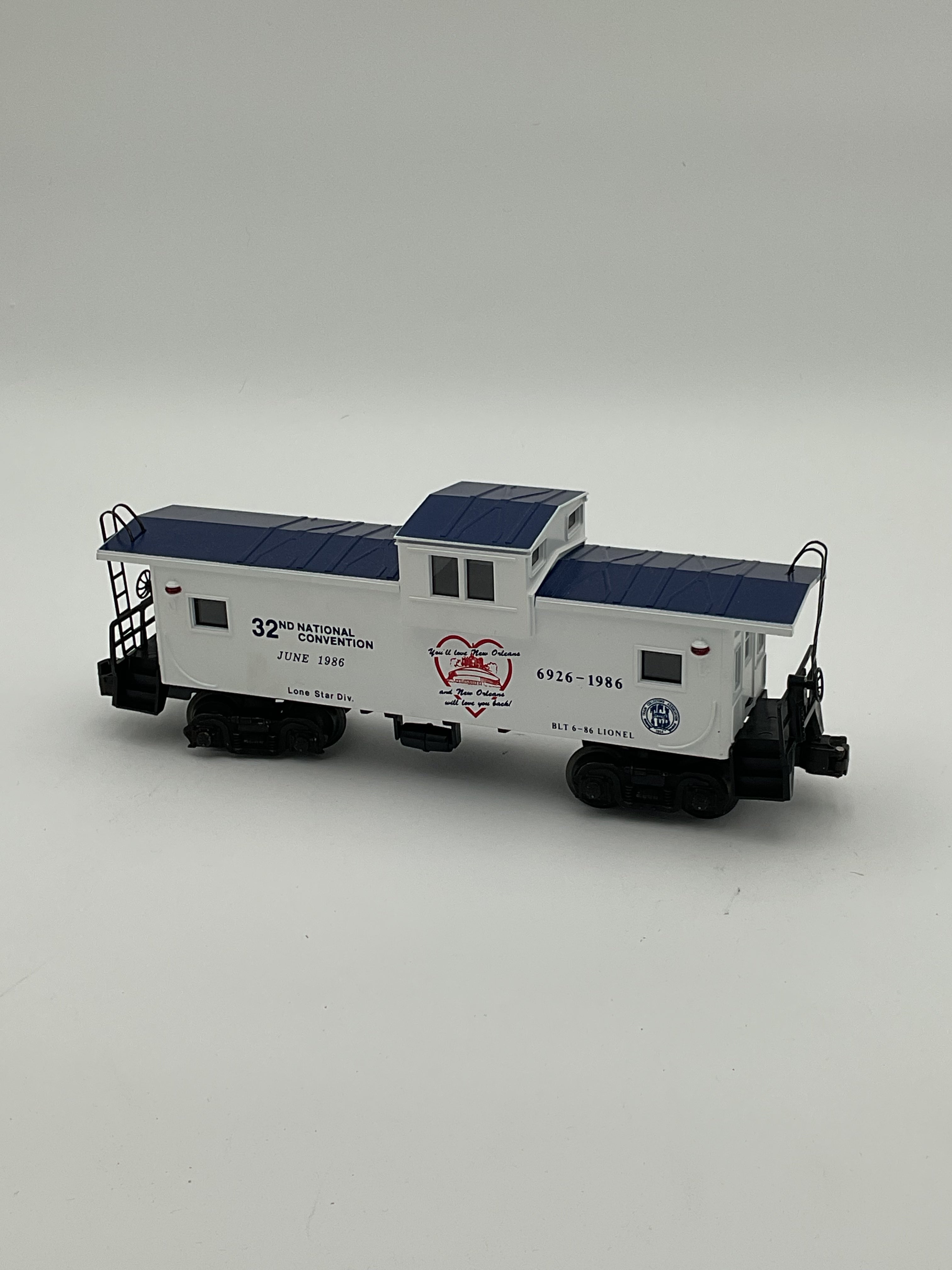 Lionel O 6926 1986 T.C.A Convention Car