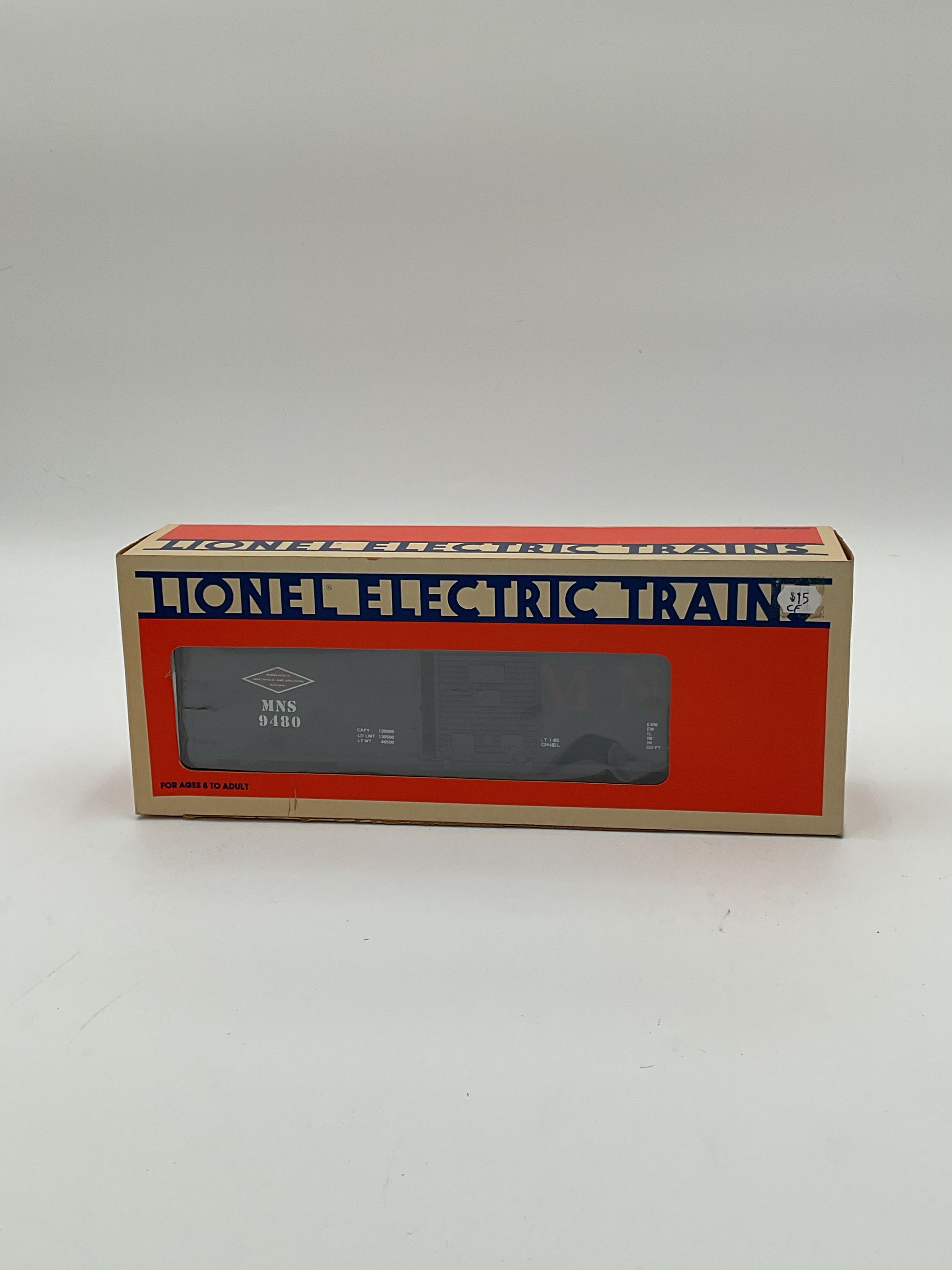 Lionel O 9480 Minneapolis, Northfield & Southern Box Car