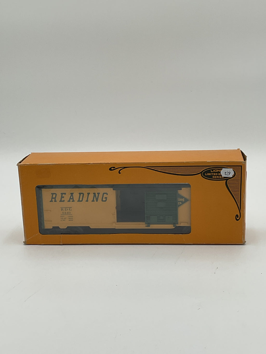 Lionel O 9440 Reading Box Car
