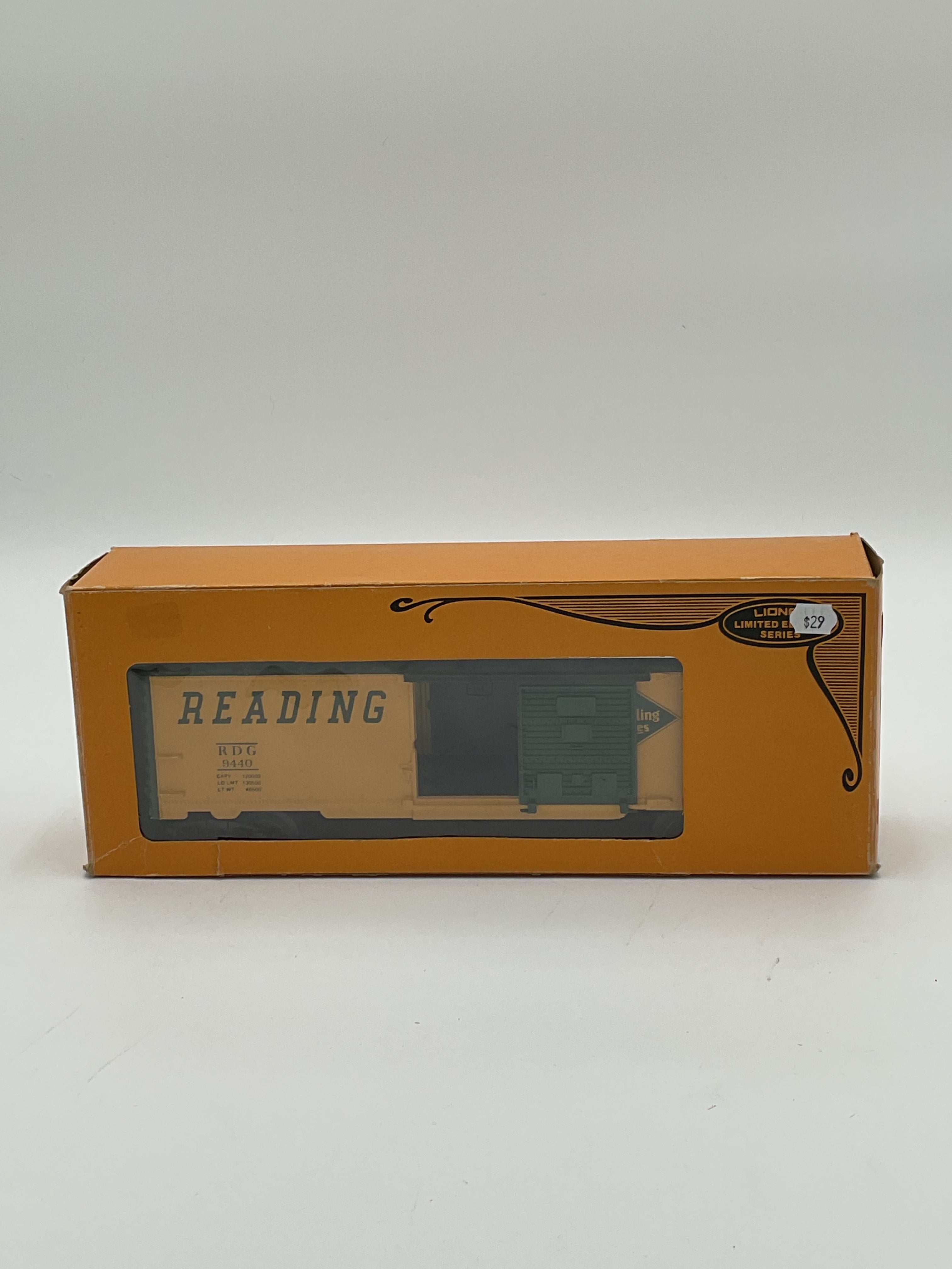 Lionel O 9440 Reading Box Car