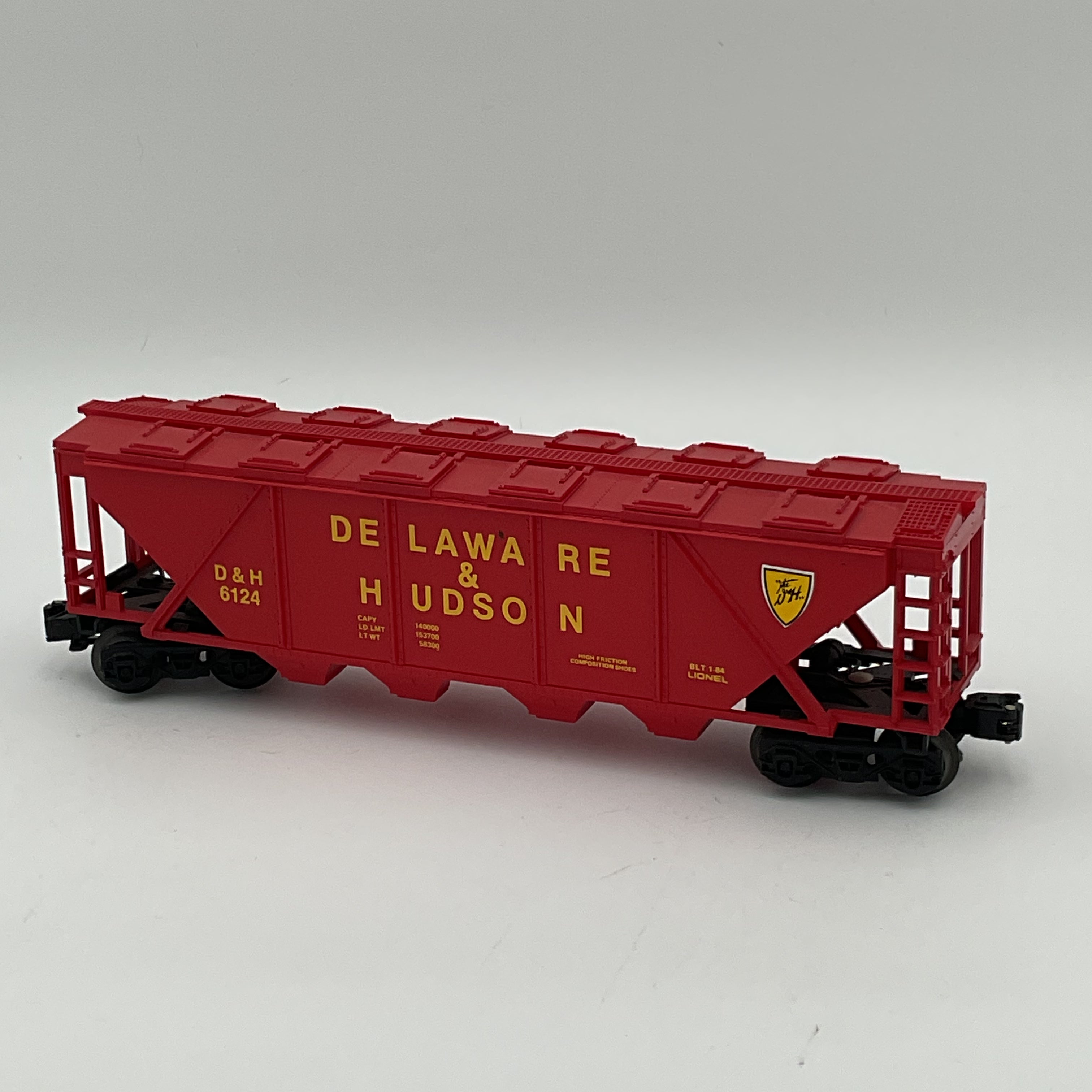 Lionel O 6124 Delaware & Hudson Covered Hopper