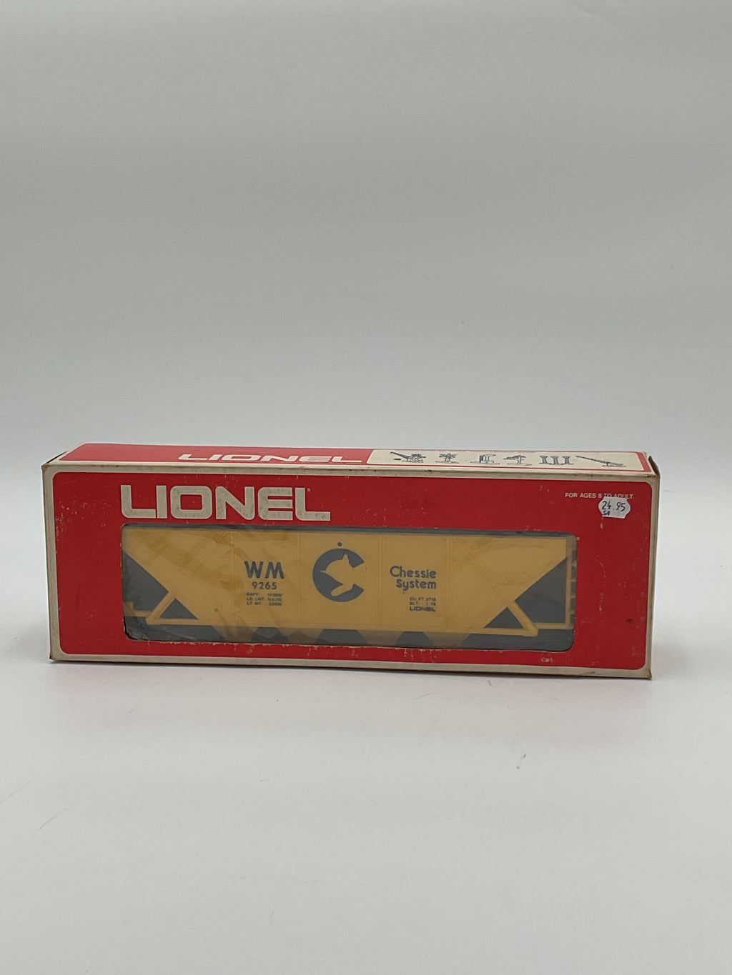 Lionel O Cheesie Covered Hopper