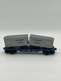Lionel O 9226 Delaware & Hudson Flat Car with vans