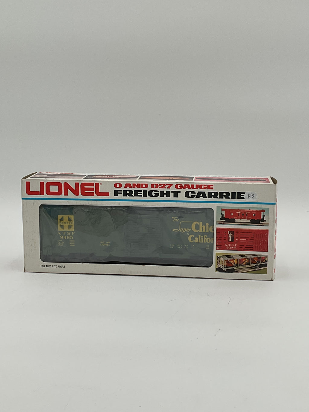 Lionel O 9465 ATSF Box Car