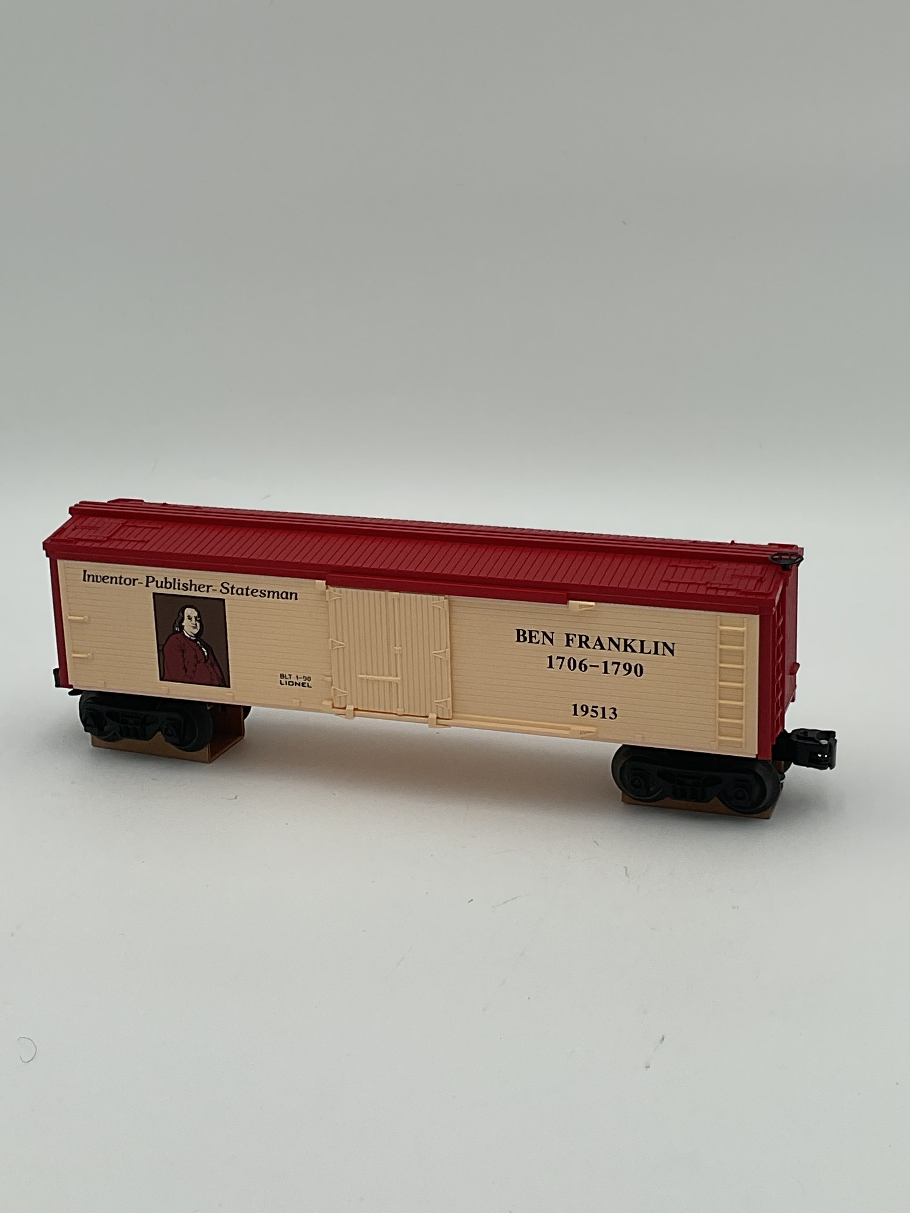 Lionel O 19513 Ben Franklin Reefer