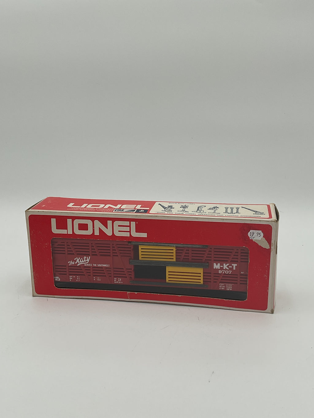 Lionel O 9707 MKT Cattle Car