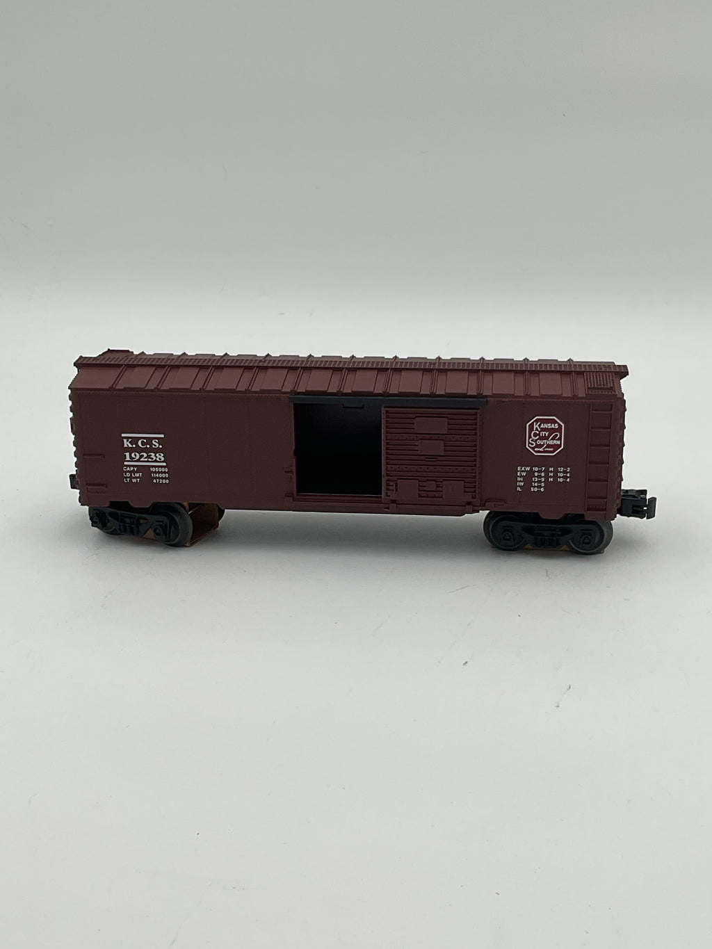 Lionel O 19238 Kansas City Southern Boxcar