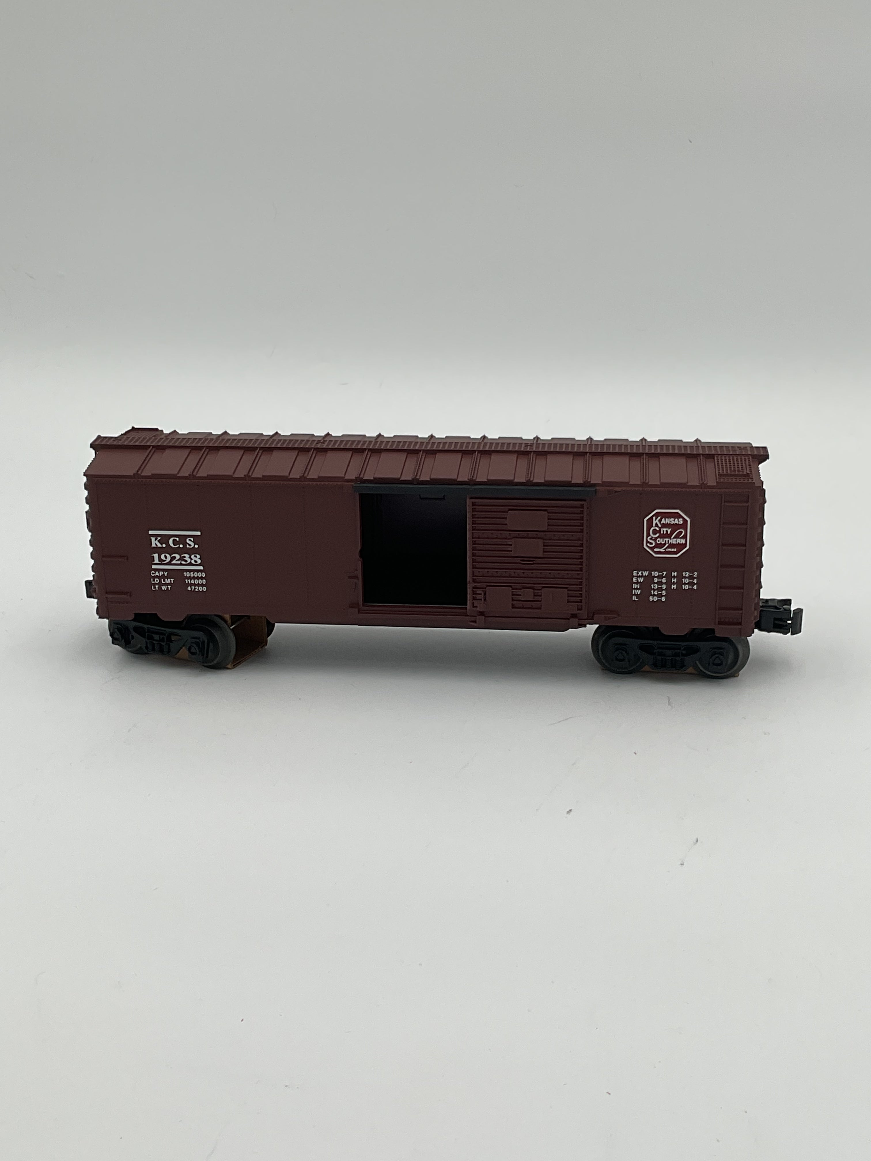 Lionel O 19238 Kansas City Southern Boxcar