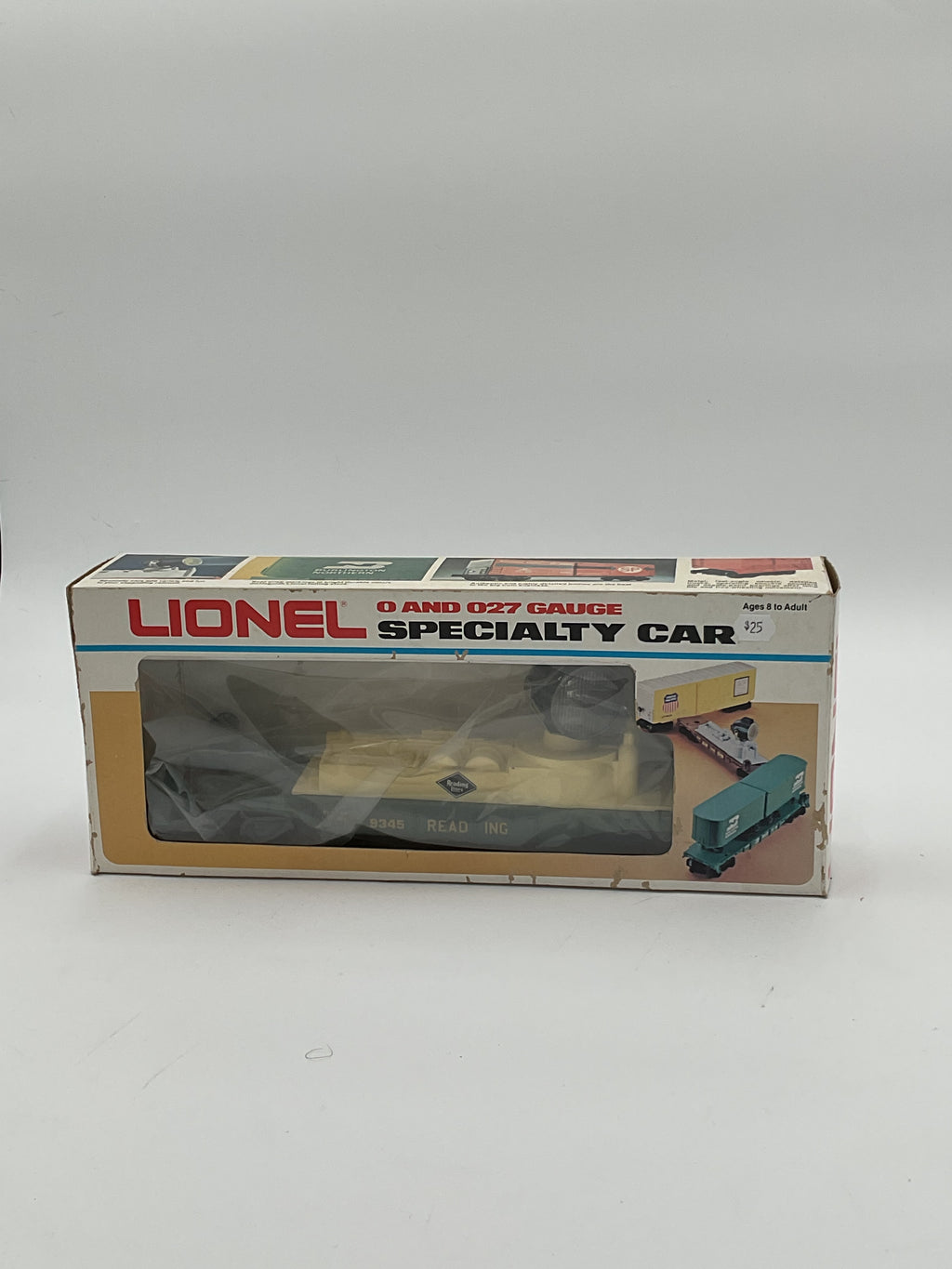 Lionel O 9345 Reading Searchlight car