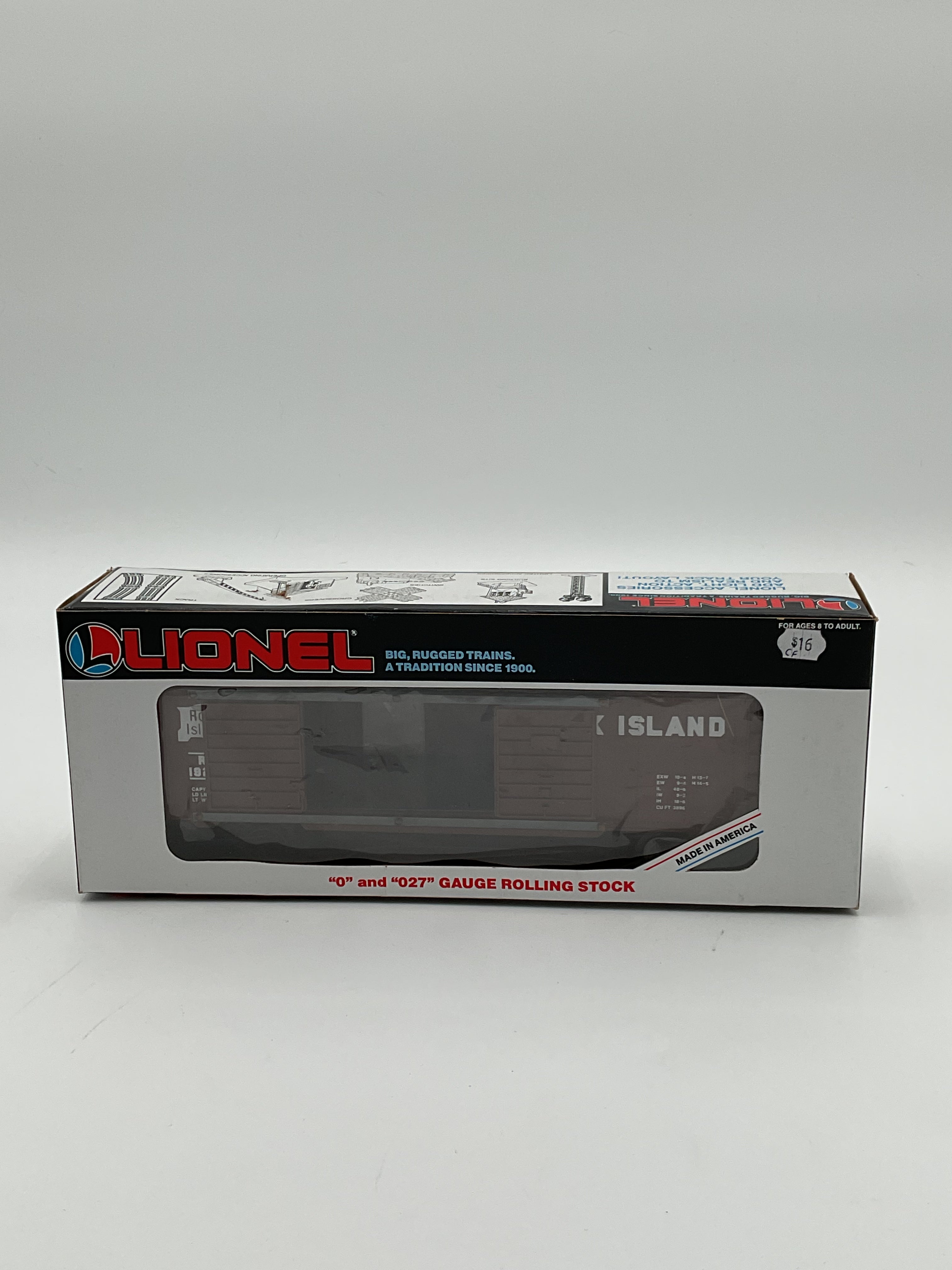Lionel O 19232 Rock Island Double Door Boxcar