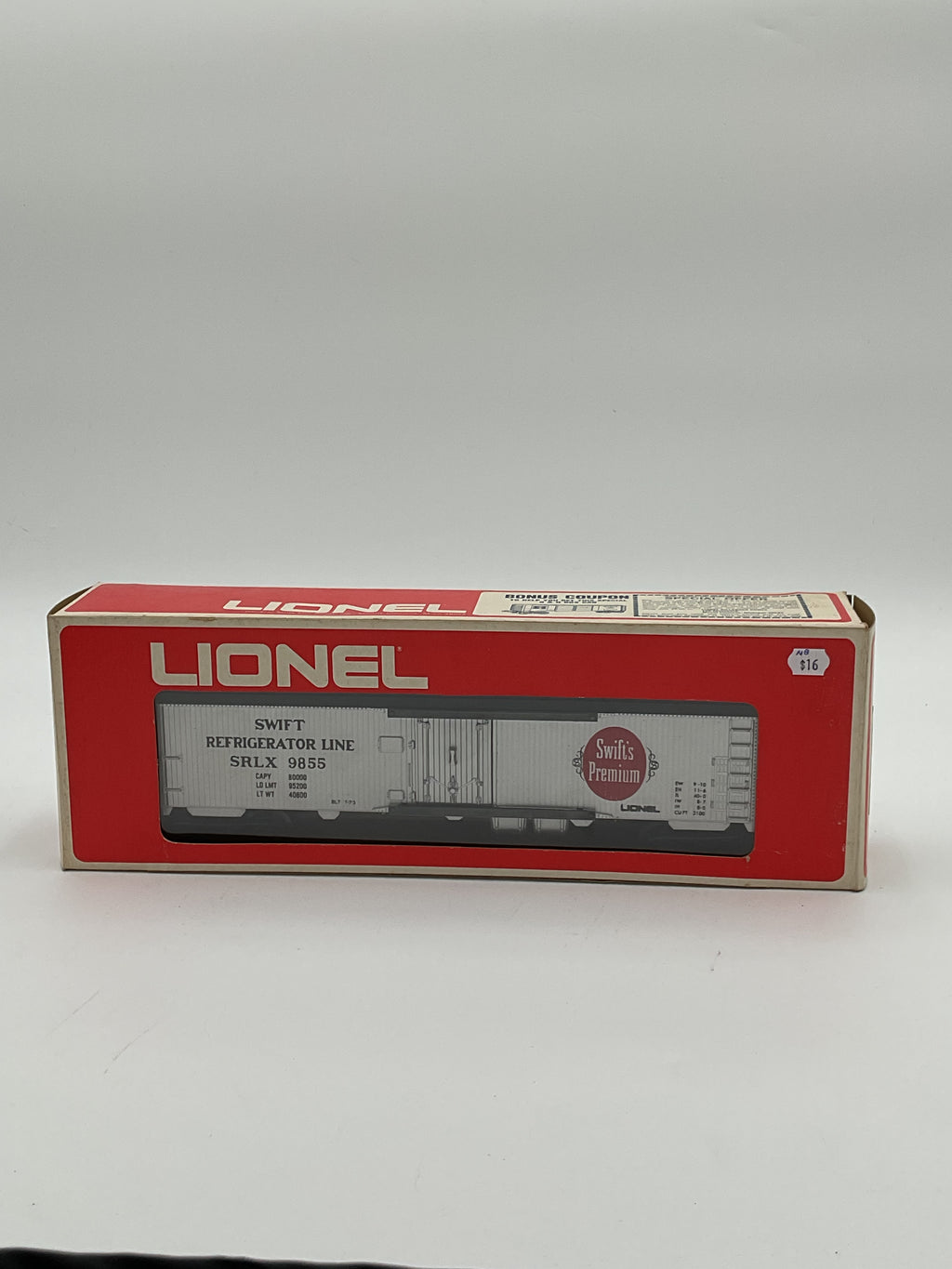 Lionel O Swift’s & Co. Reefer Car 9855