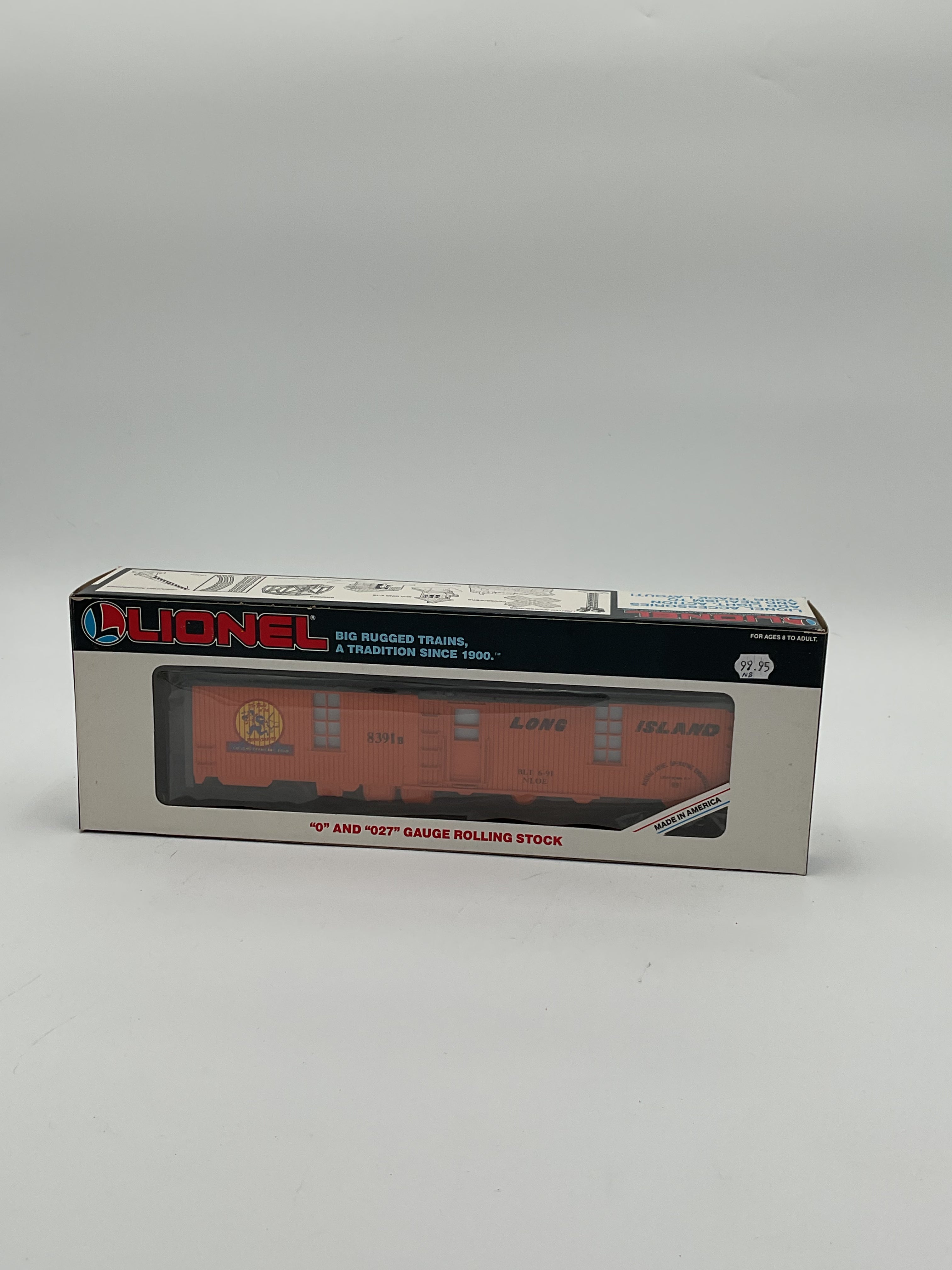 Lionel O 19654 Amtrak Bunk Car With Lighted Interior