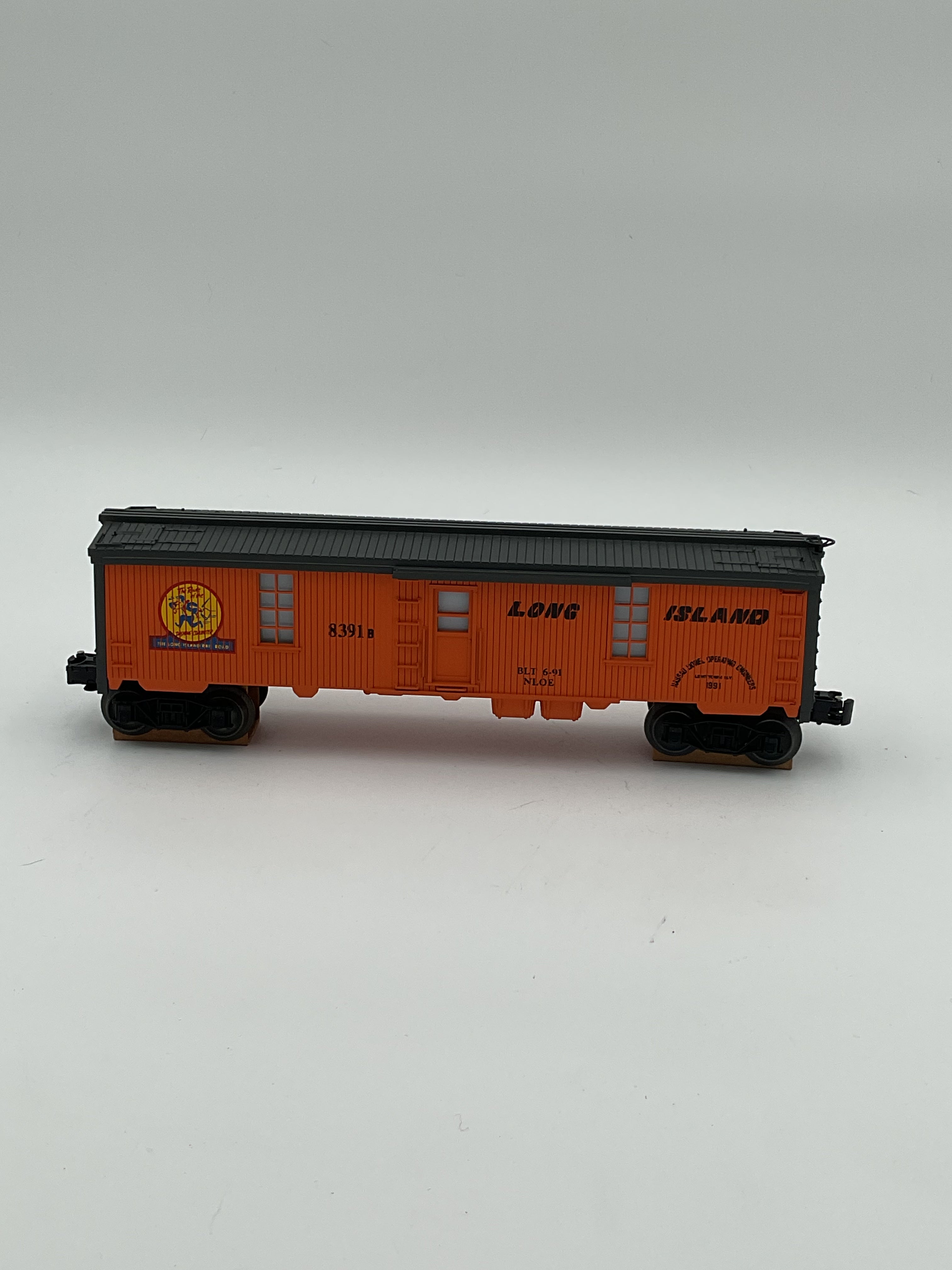Lionel O 19655 Amtrak Tool Car with Lighted Interior
