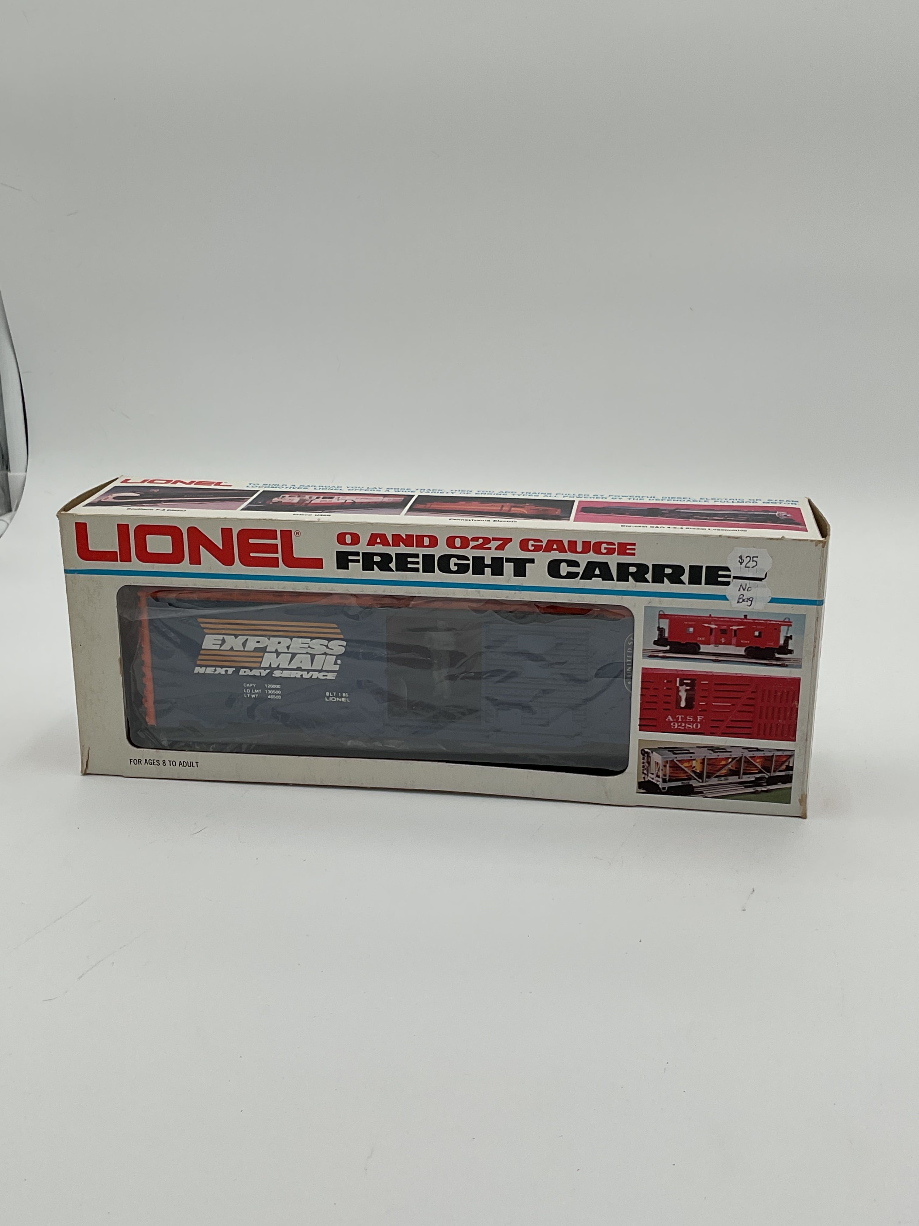 Lionel O 9229 Express Mail Operating Box Car