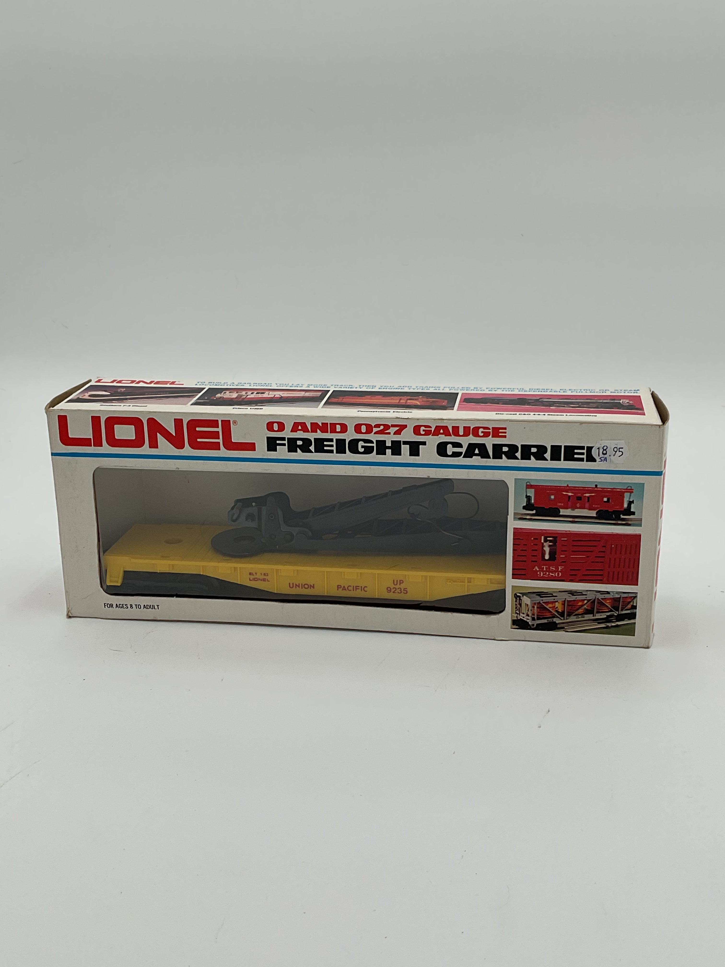 Lionel O 9235 Union Pacific Derrick Car