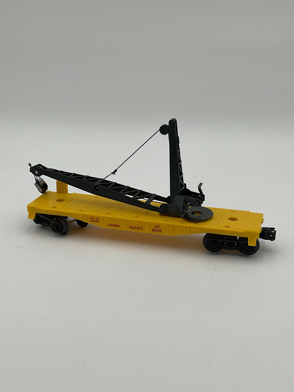 Lionel O 9235 Union Pacific Derrick Car