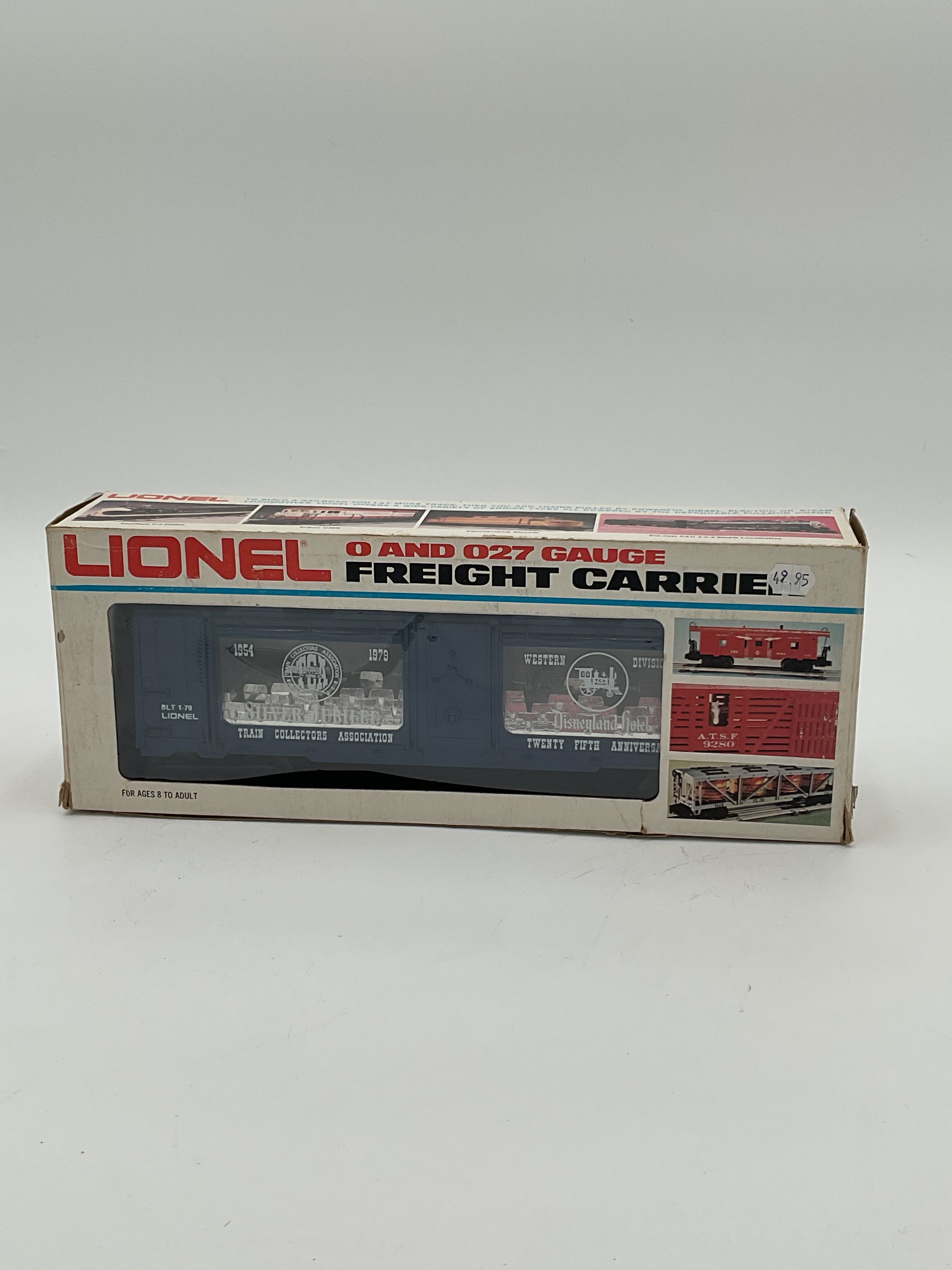 Lionel O 9319 Silver TCA Bullion Car