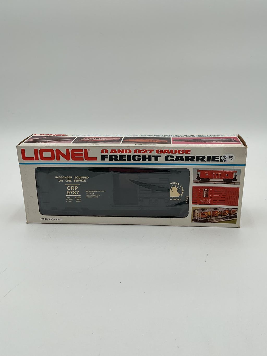 Lionel O 9787 Jersey Central Box Car