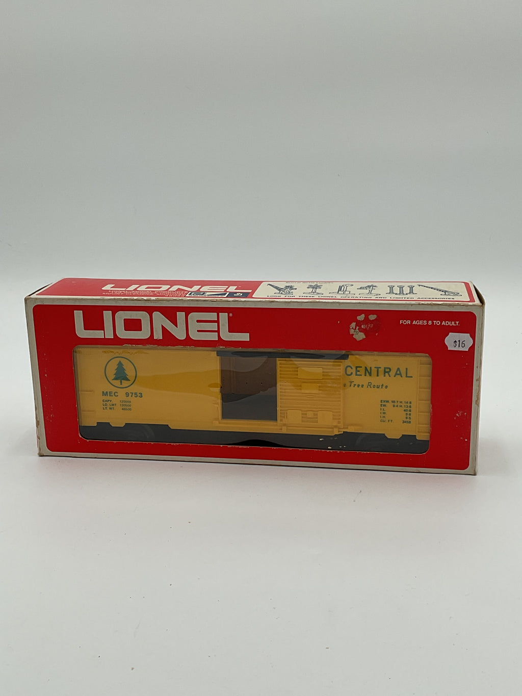 Lionel O 9753 Maine Central Box Car