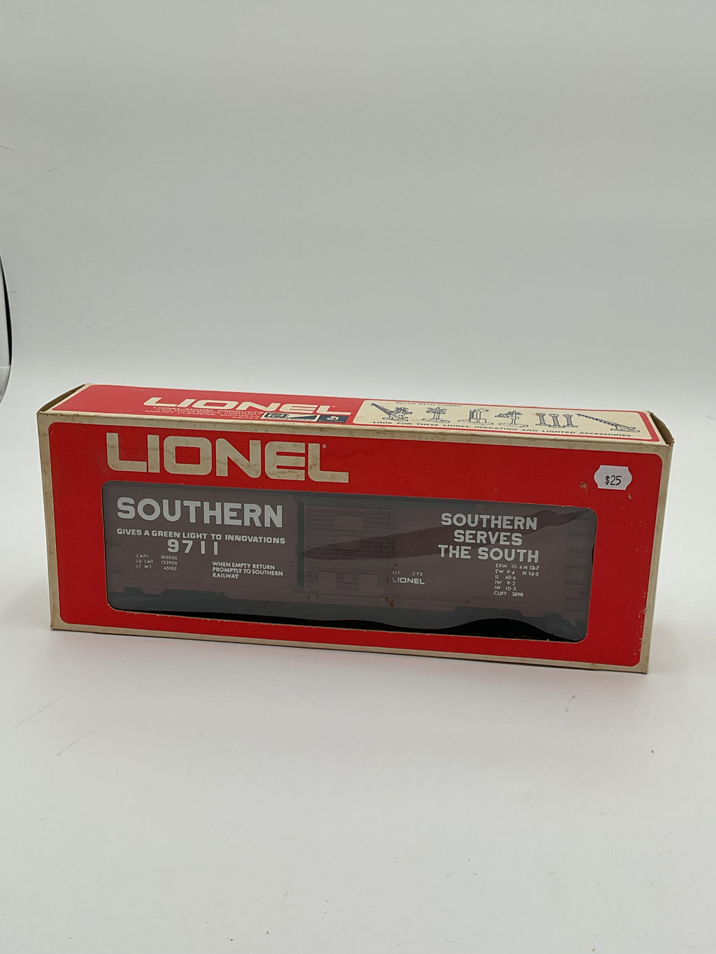 Lionel O 9711 Southern Box Car