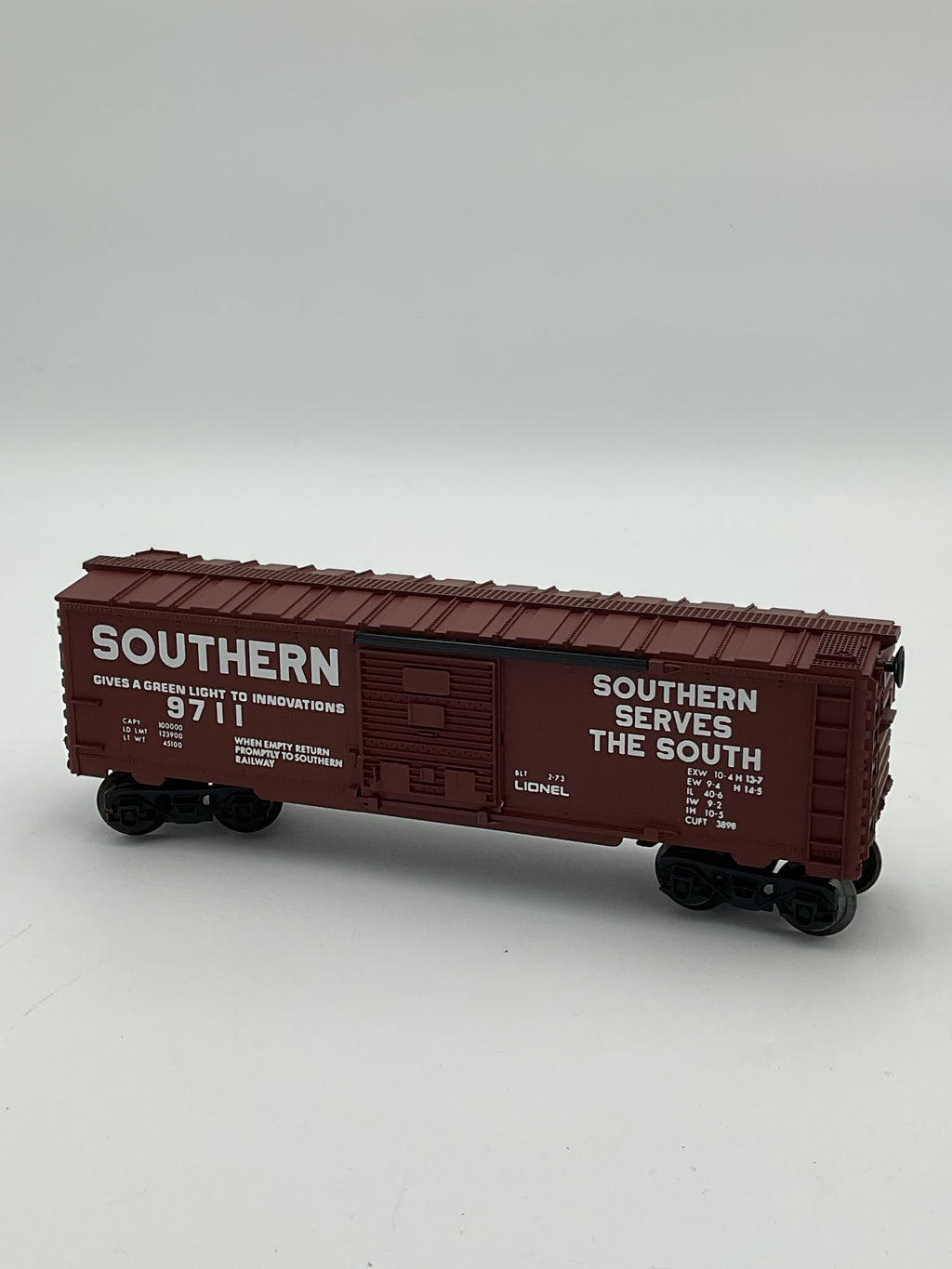 Lionel O 9711 Southern Box Car