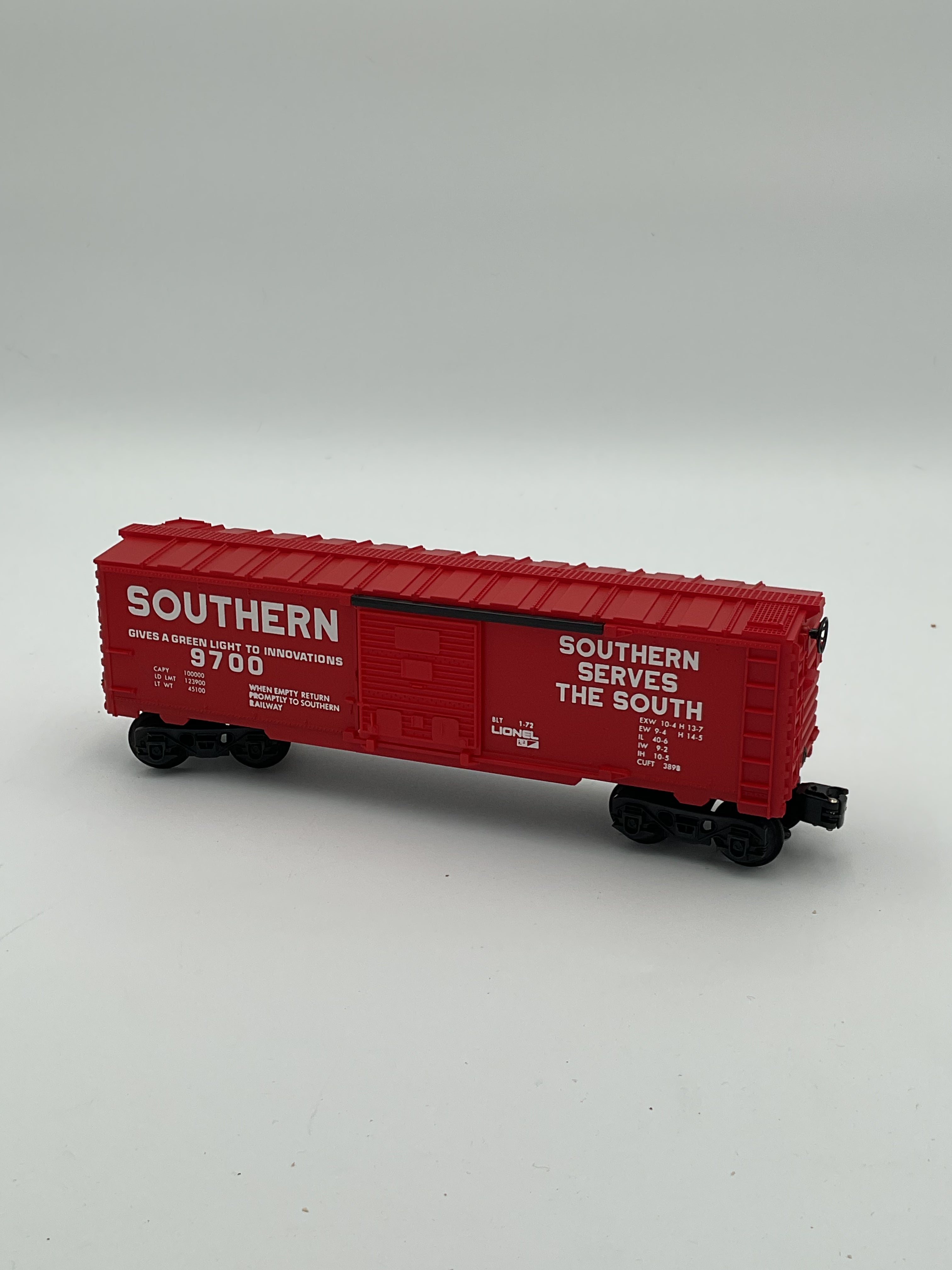 Lionel O 9700 Southern Box Car