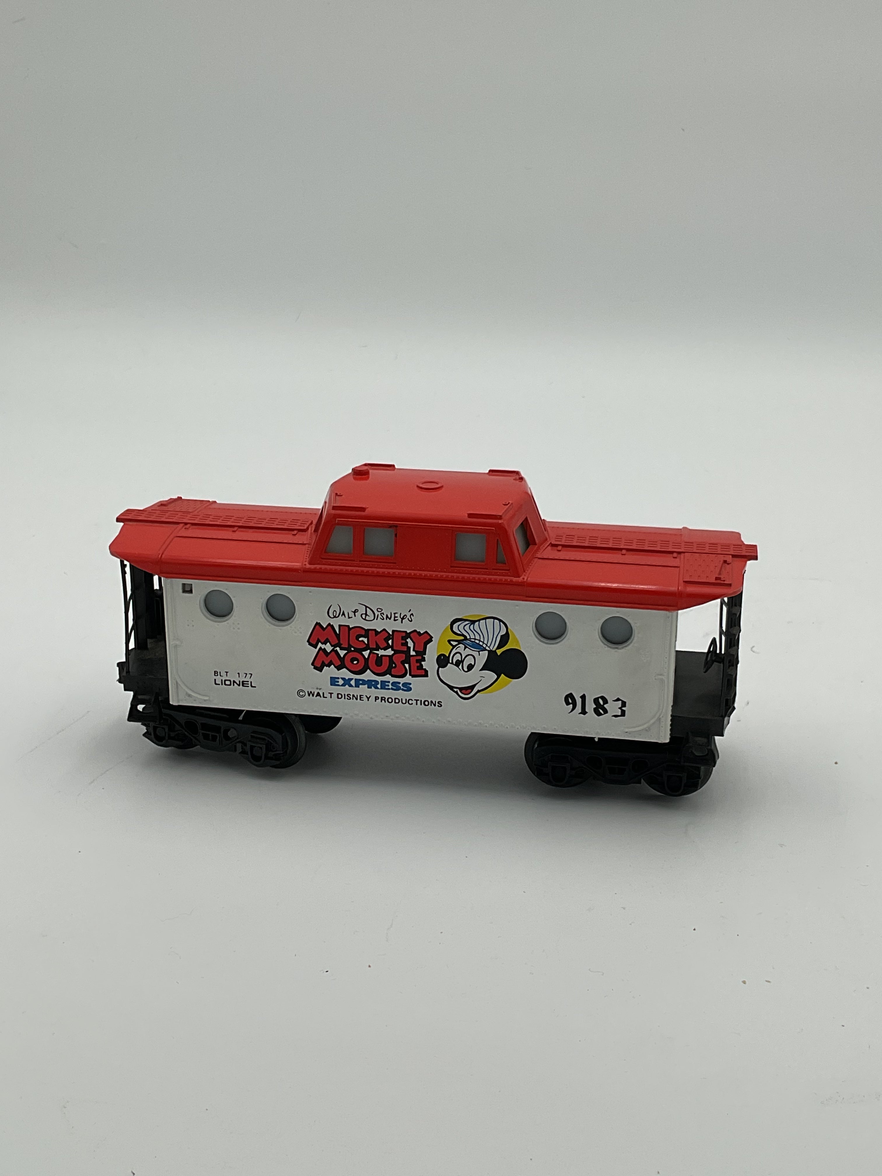 Lionel O 9183 Walt Disney’s Mickey Mouse Express Caboose