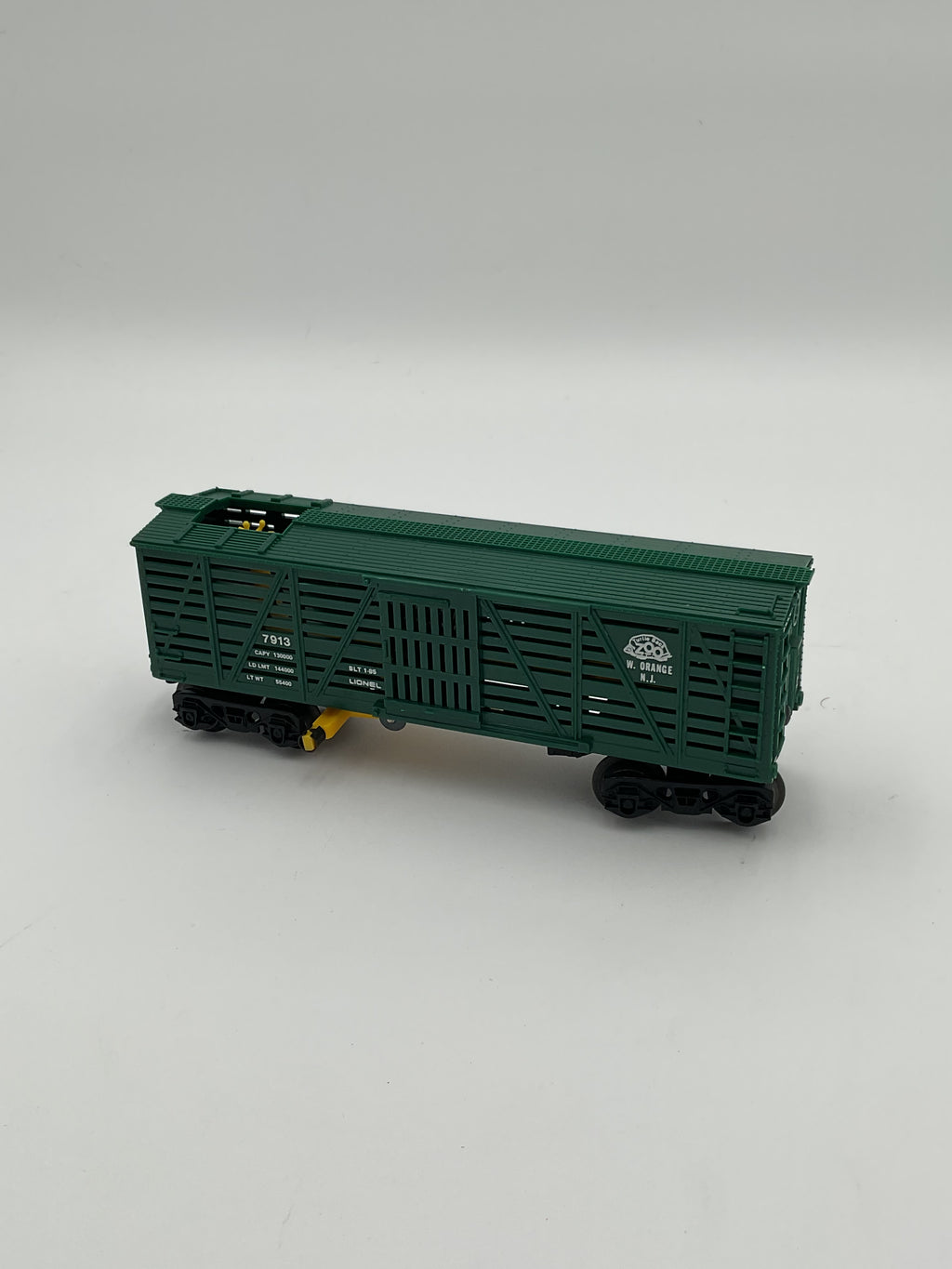Lionel O 7913 Turtle Back Zoo Giraffe Car Green