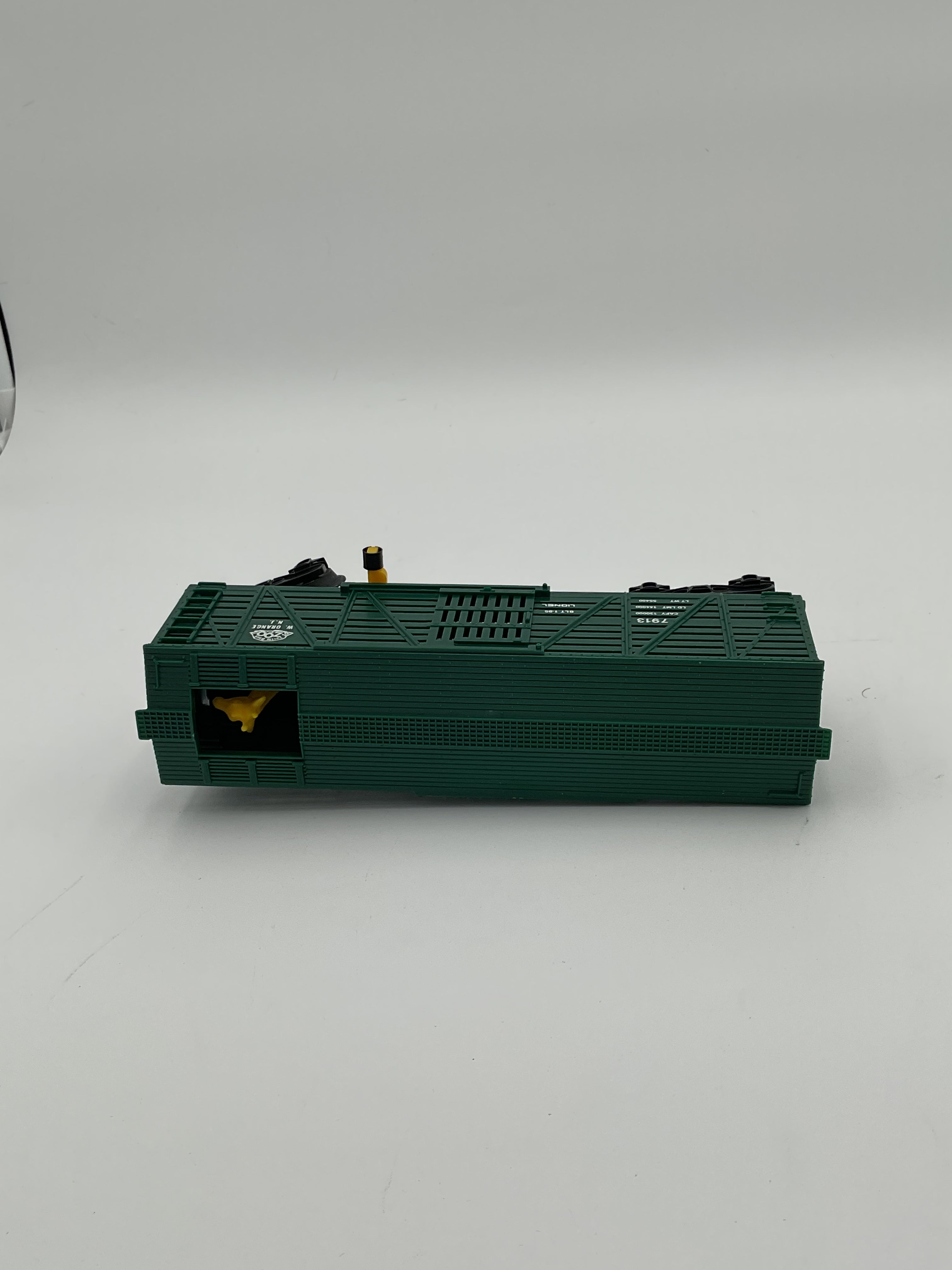 Lionel O 7913 Turtle Back Zoo Giraffe Car Green