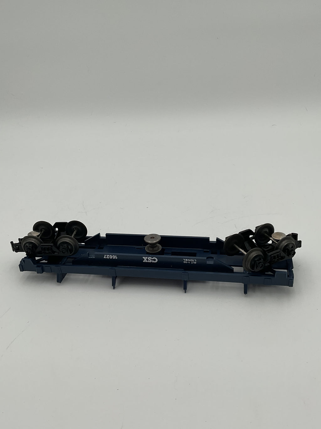 Lionel O 16627 CSX Log Dump Car