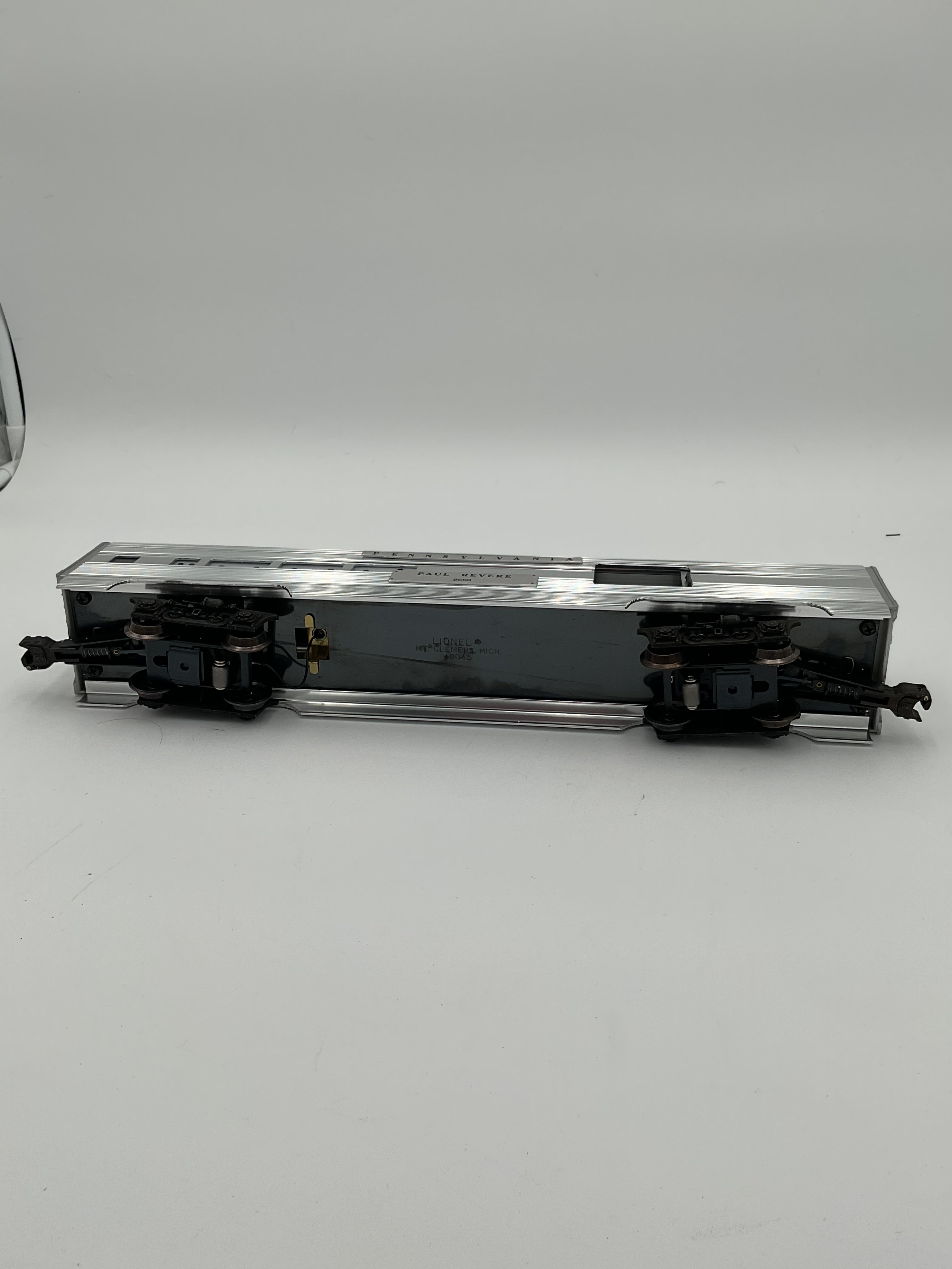 Lionel O 9569 Pennsylvania Aluminum Combo Car
