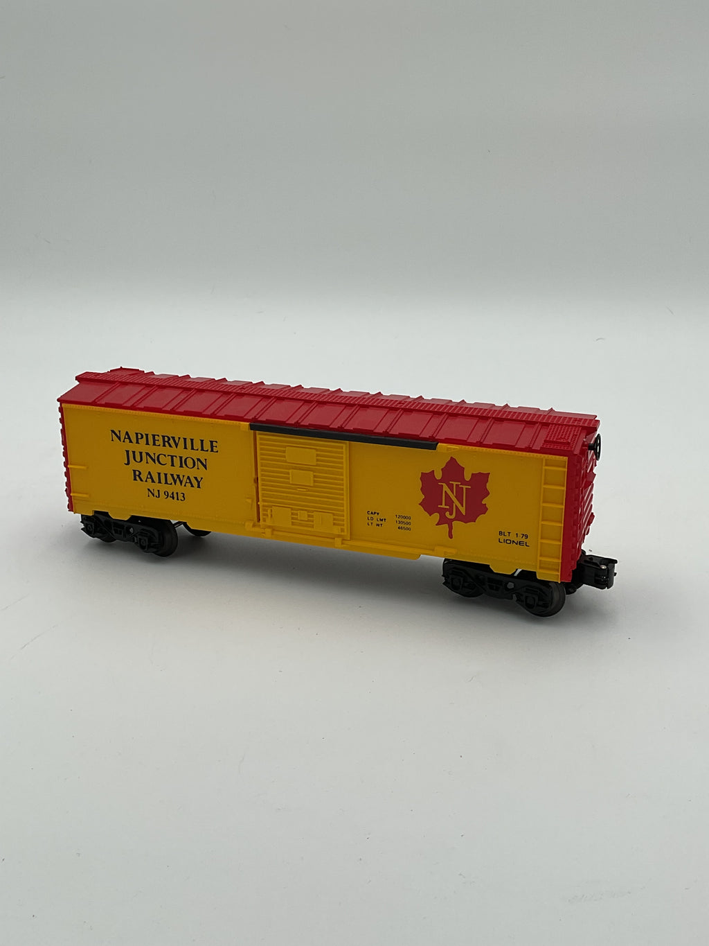 Lionel O 9413 Naplerville Junction Box Car