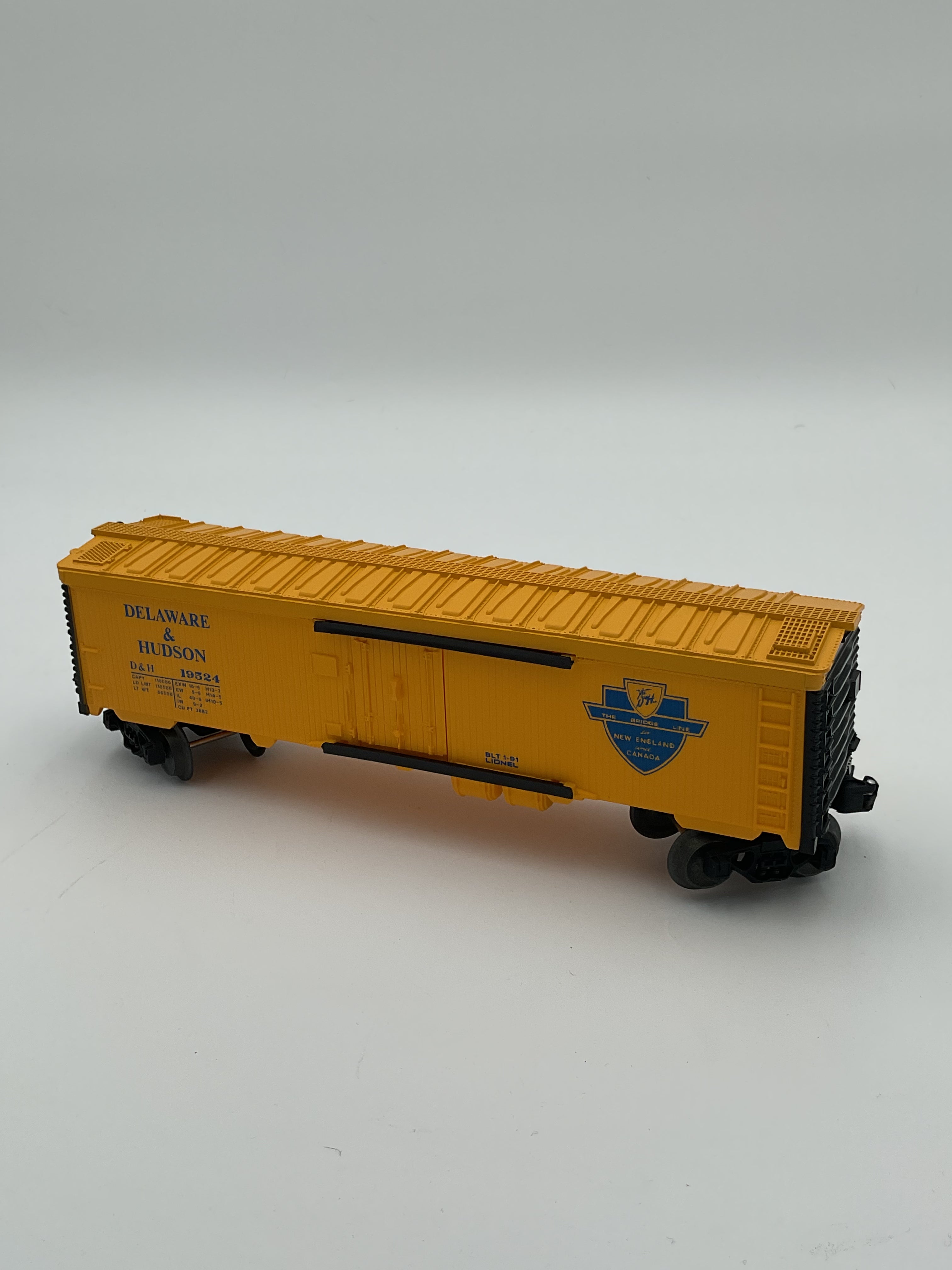 Lionel O 19524 Delaware & Hudson Reefer