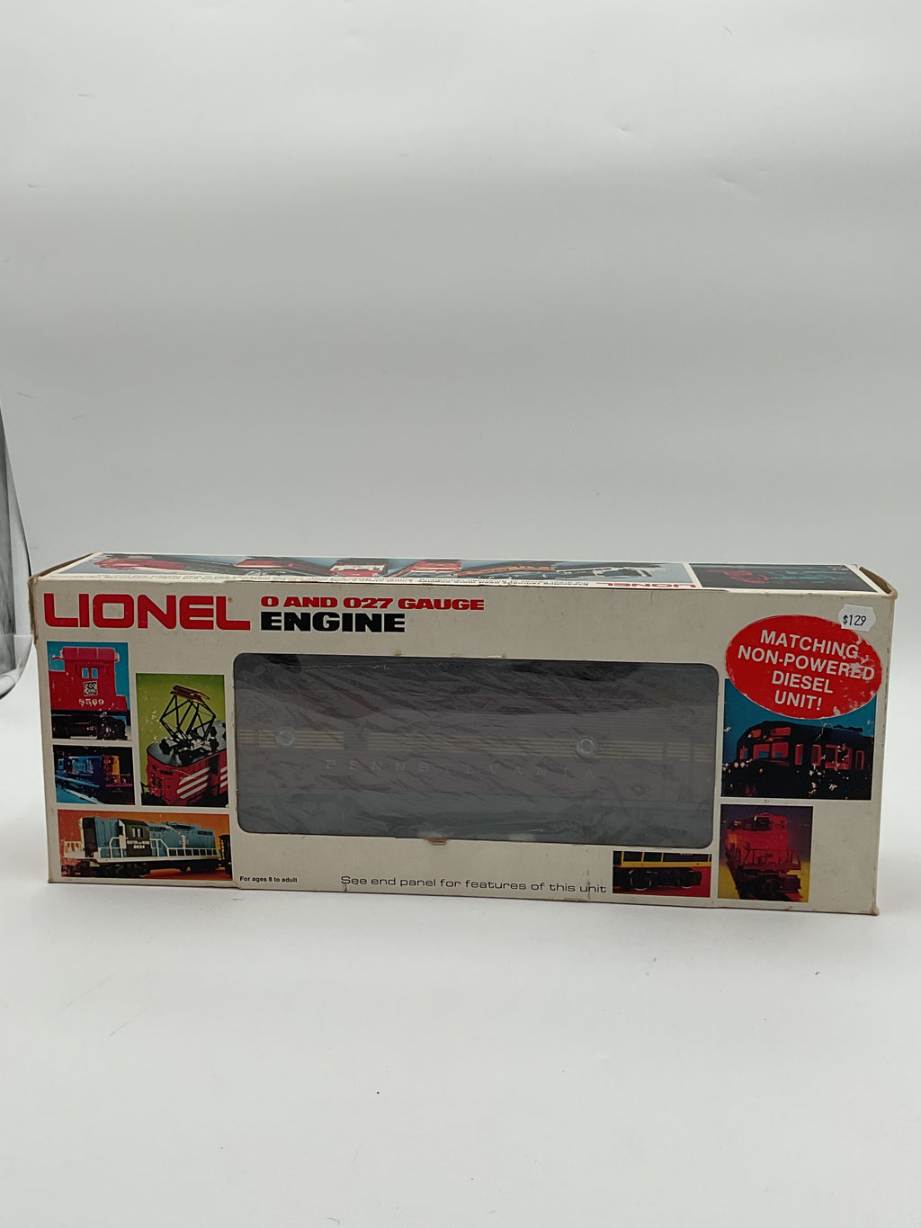 Lionel O 8060 Tuscan Red Pennsylvania F-3B (Non-Powered Dummy Unit)