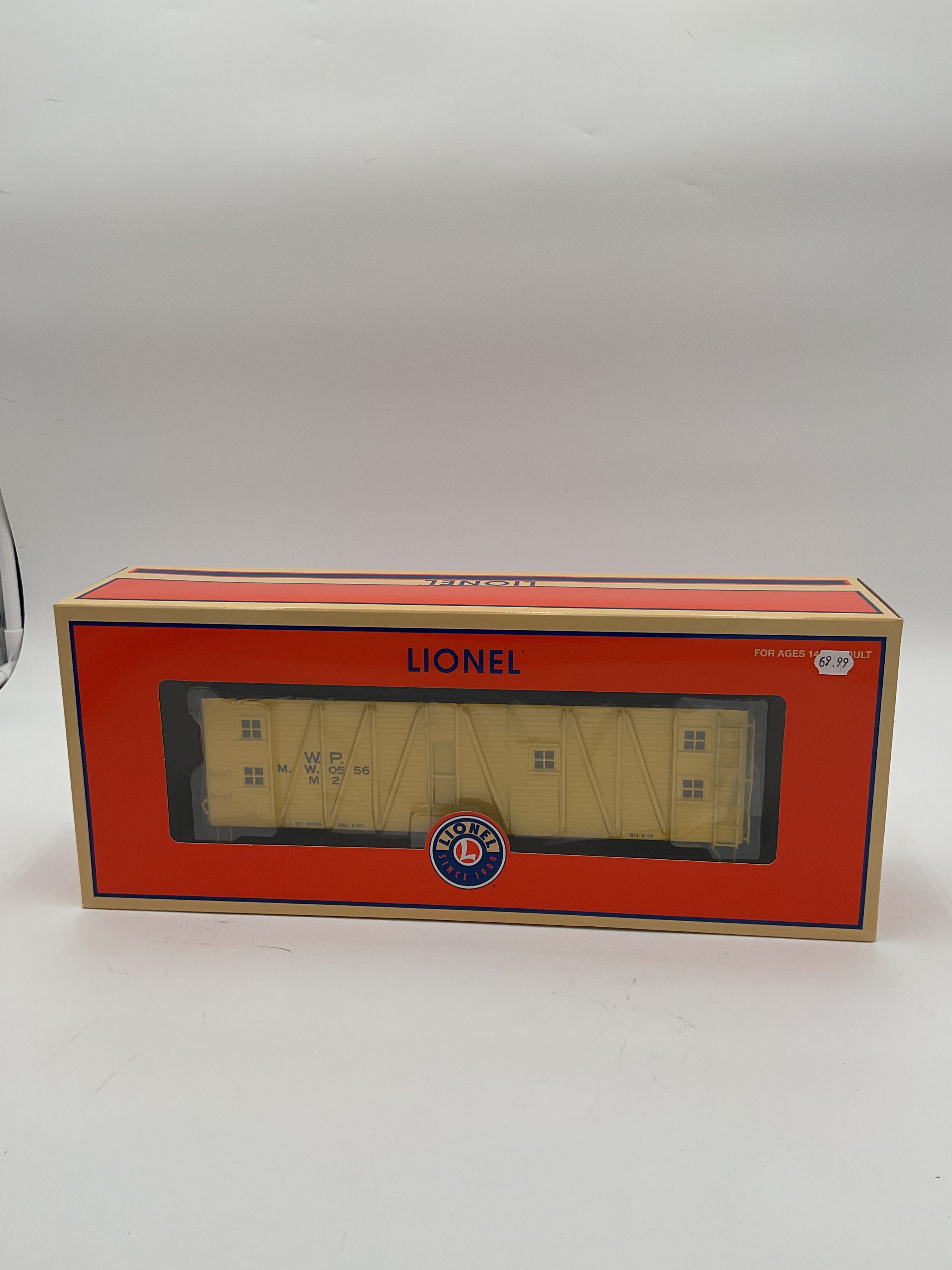Lionel O 2126671 Western Pacific Bunk Car #MW 0556