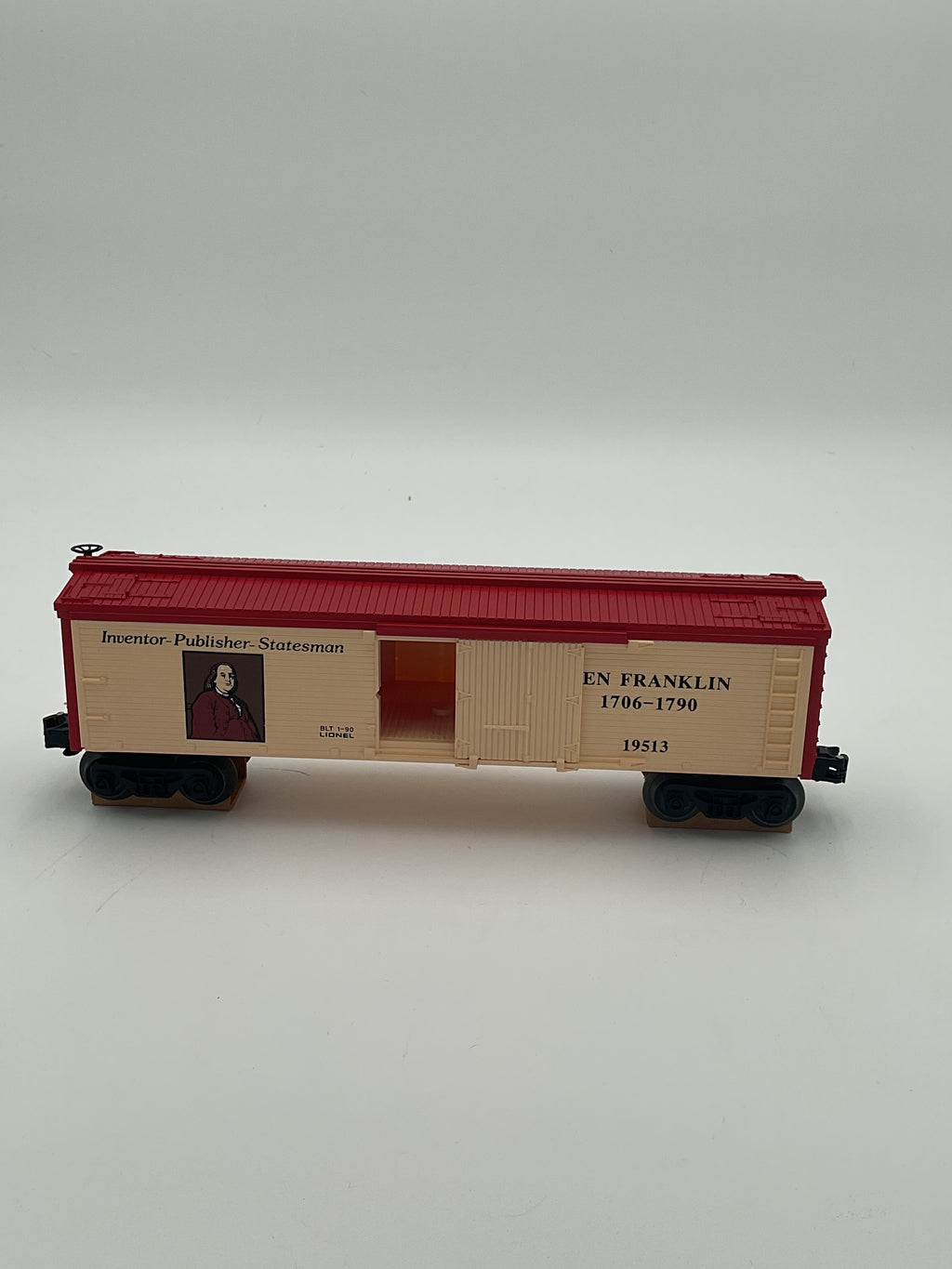 Lionel O 19513 Ben Franklin Reefer