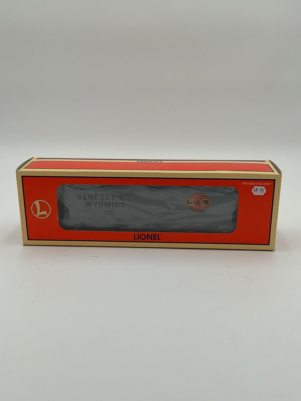 Lionel O 52113 1997 T. T. O. S. Geneese And Wyoming Standard ‘O’ ACF 3 Bay Hopper