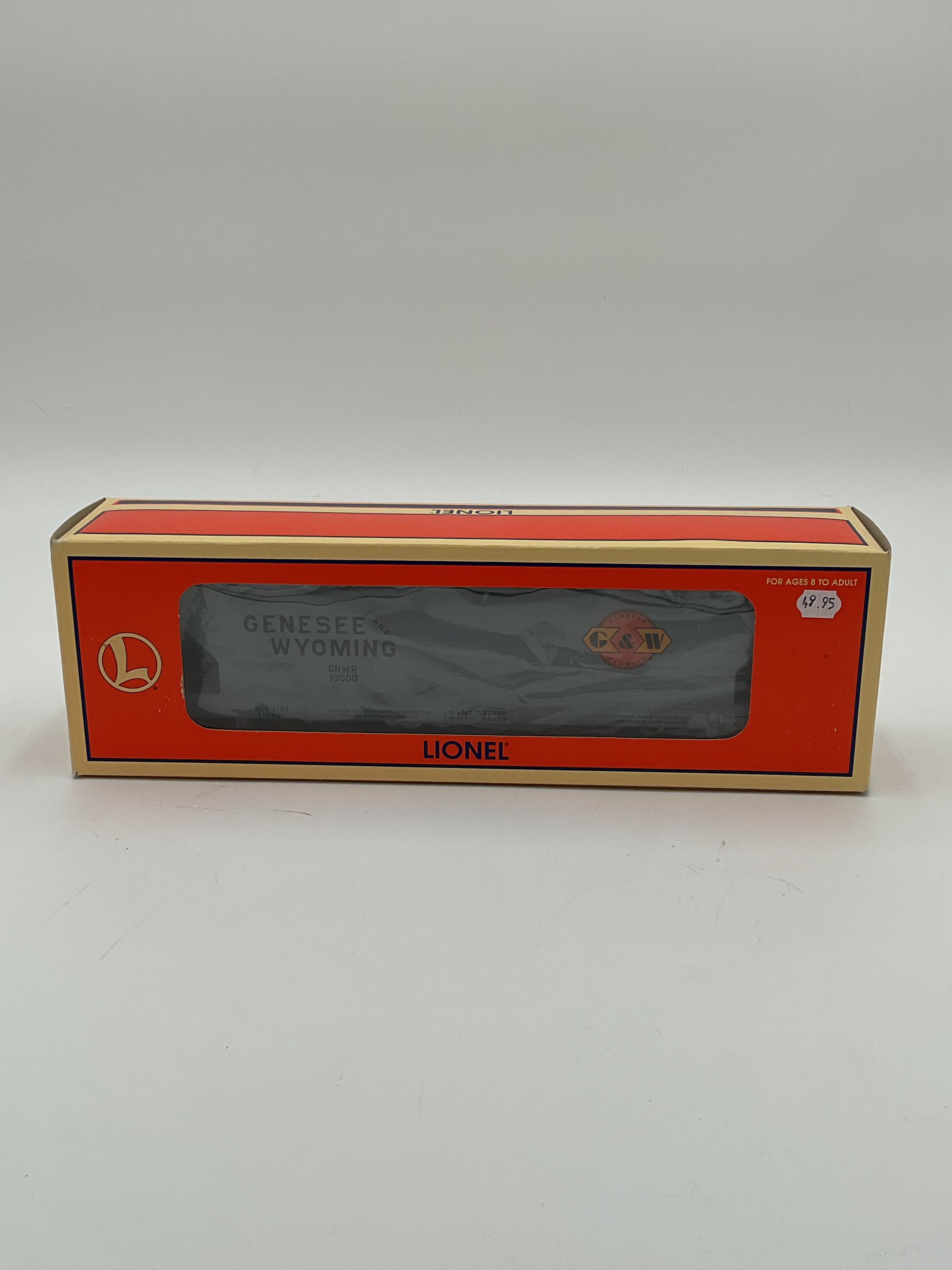Lionel O 52113 1997 T. T. O. S. Geneese And Wyoming Standard ‘O’ ACF 3 Bay Hopper