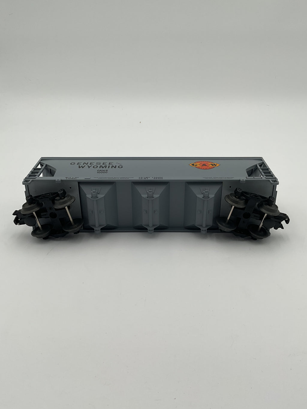 Lionel O 52113 1997 T. T. O. S. Geneese And Wyoming Standard ‘O’ ACF 3 Bay Hopper