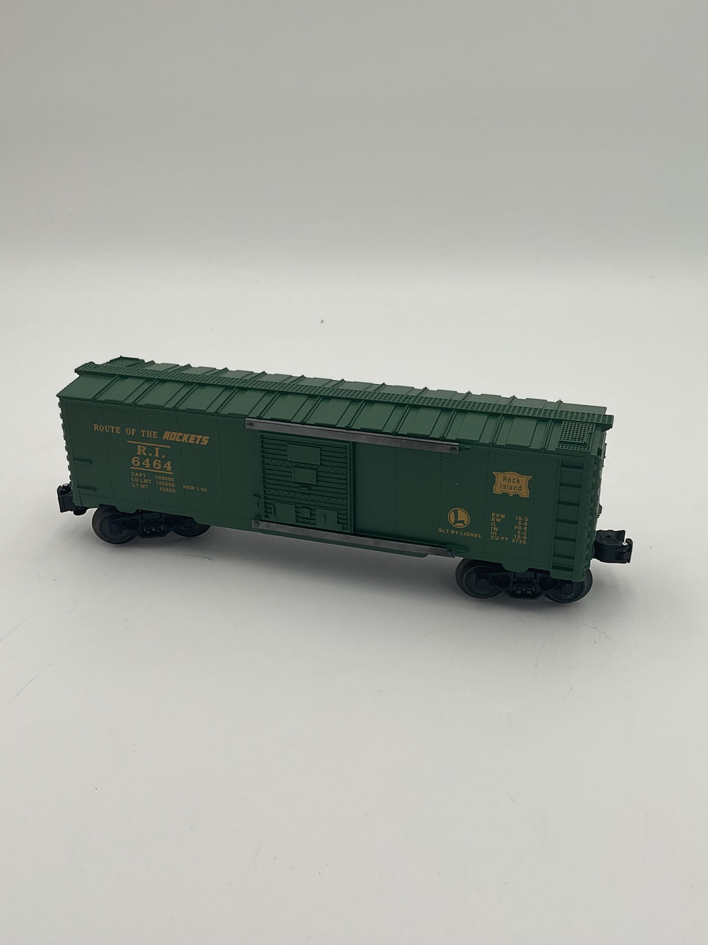 Lionel O 19258 Rock Island 6464 Series Boxcar