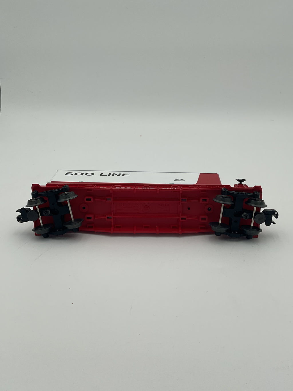Lionel O 26017 SOO Line Flat Car W/ Trailer