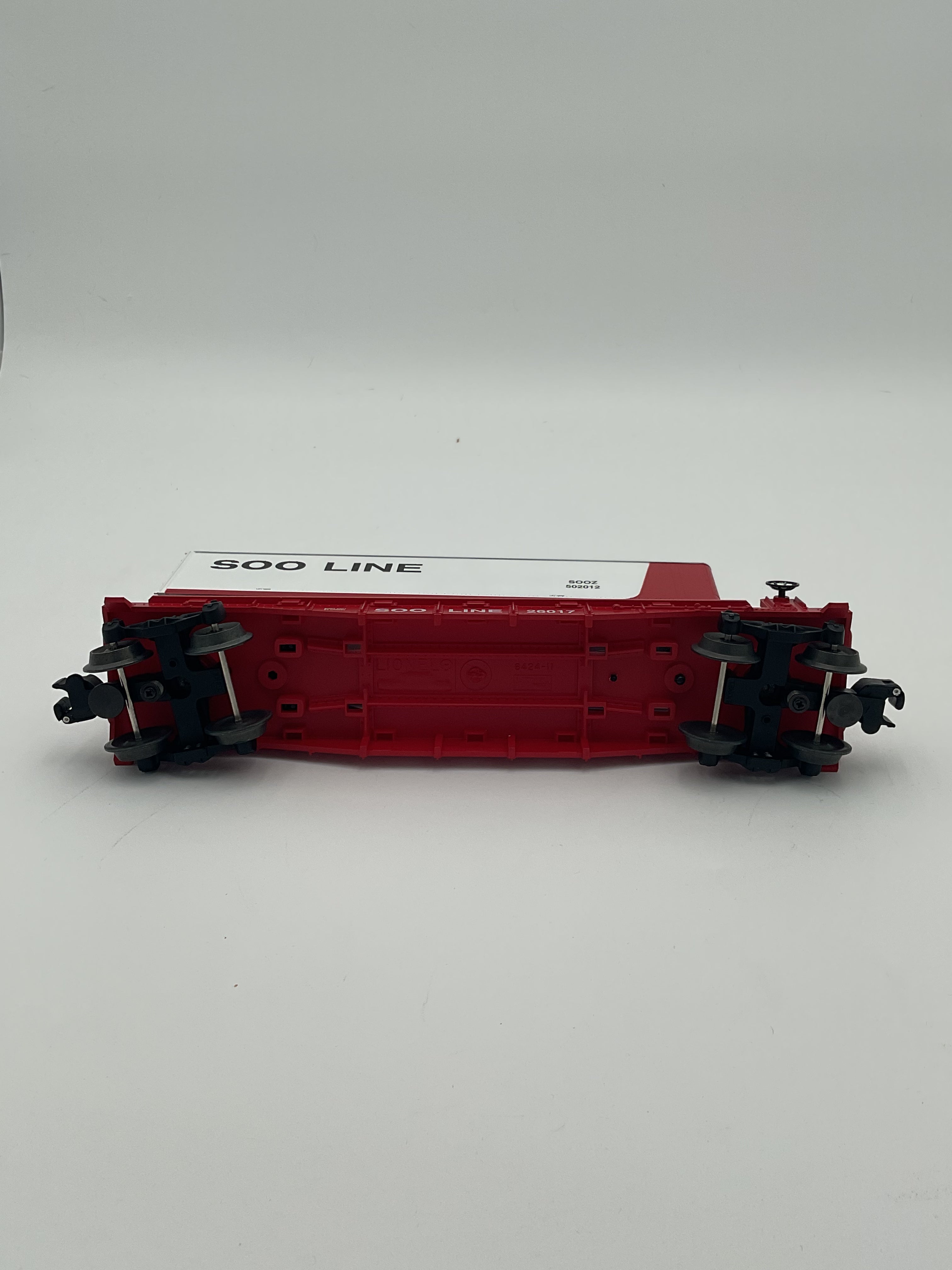 Lionel O 26017 SOO Line Flat Car W/ Trailer