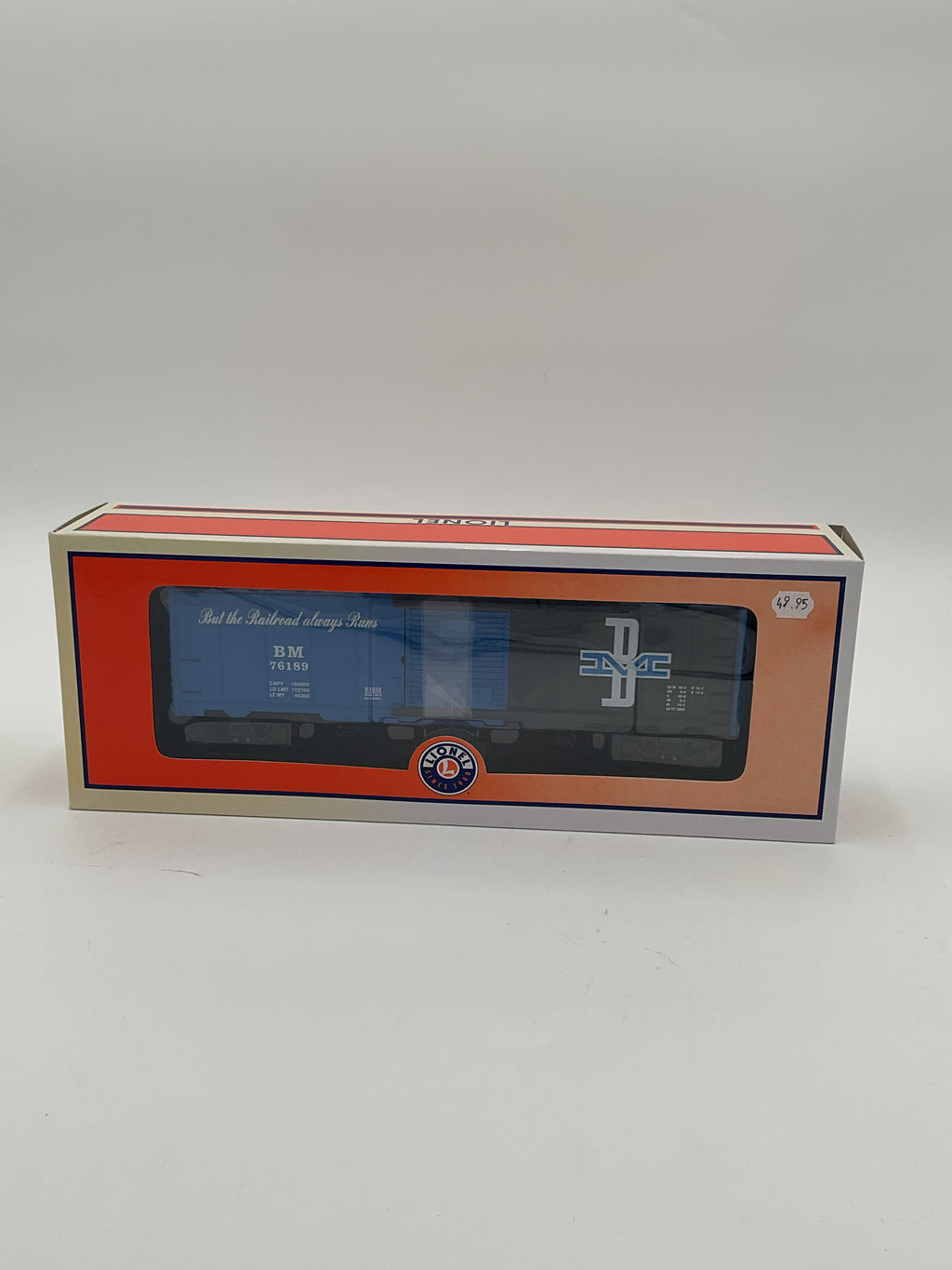 Lionel O 76189 B&M 6464 Boxcar
