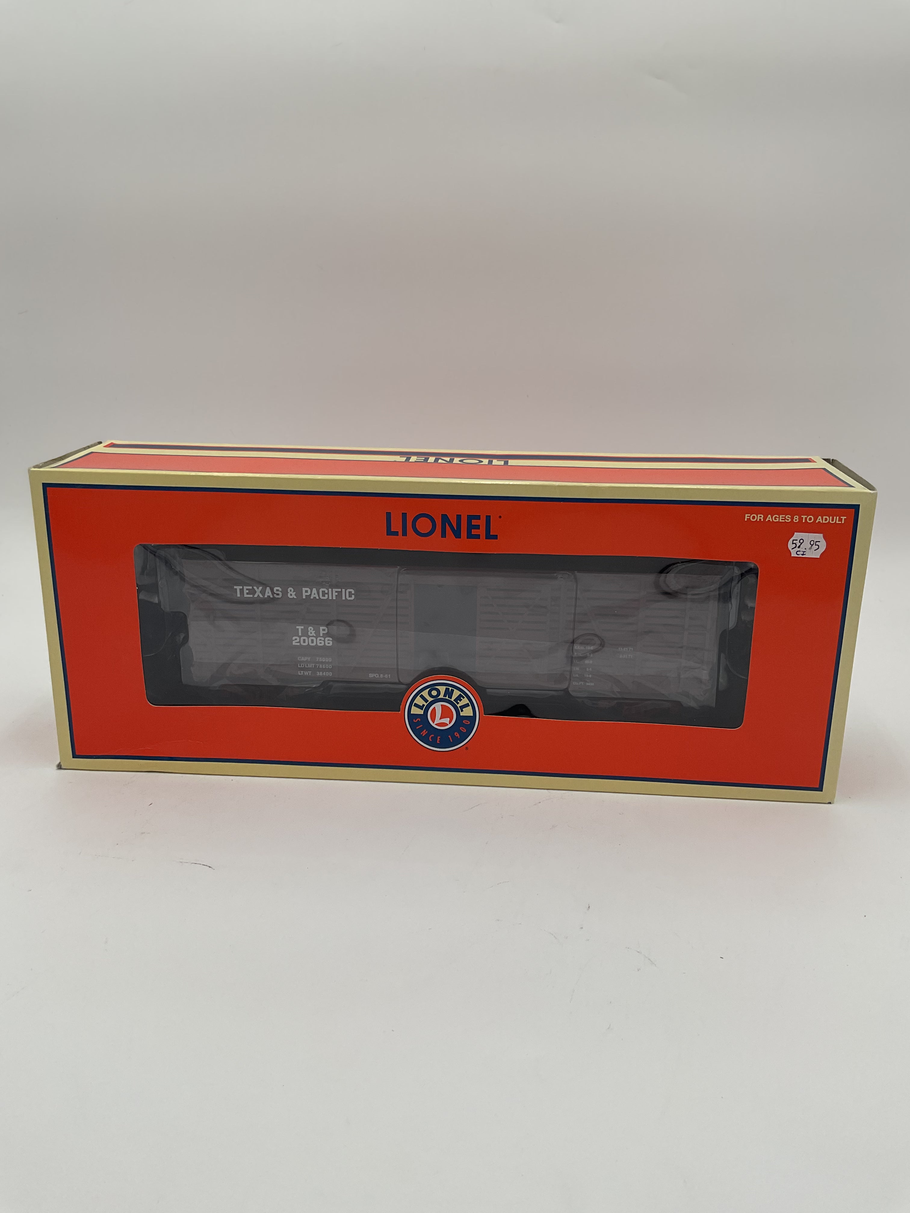 Lionel O 52403 2006 TCA Convention Car T & P Stock Car