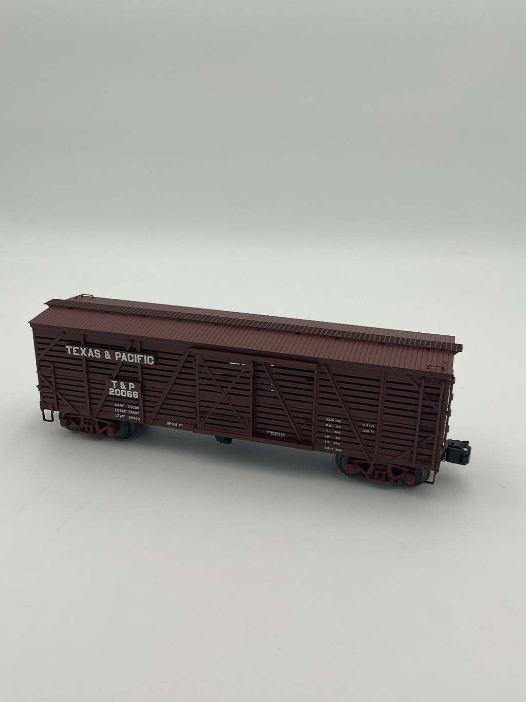 Lionel O 52403 2006 TCA Convention Car T & P Stock Car