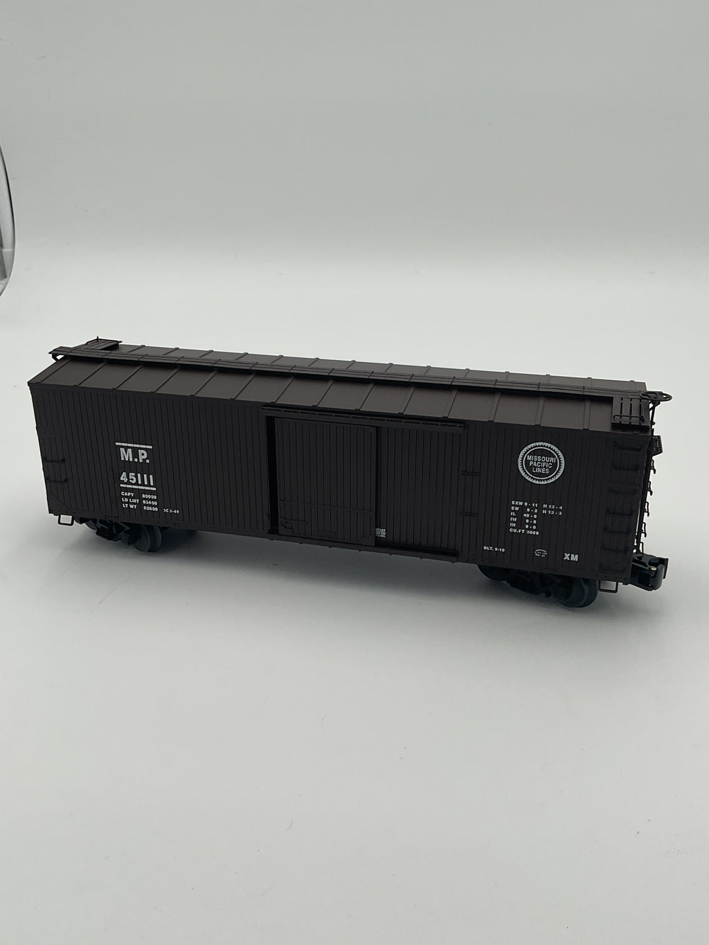 Lionel O 27247 Missouri Pacific Double-Sheathed Boxcars