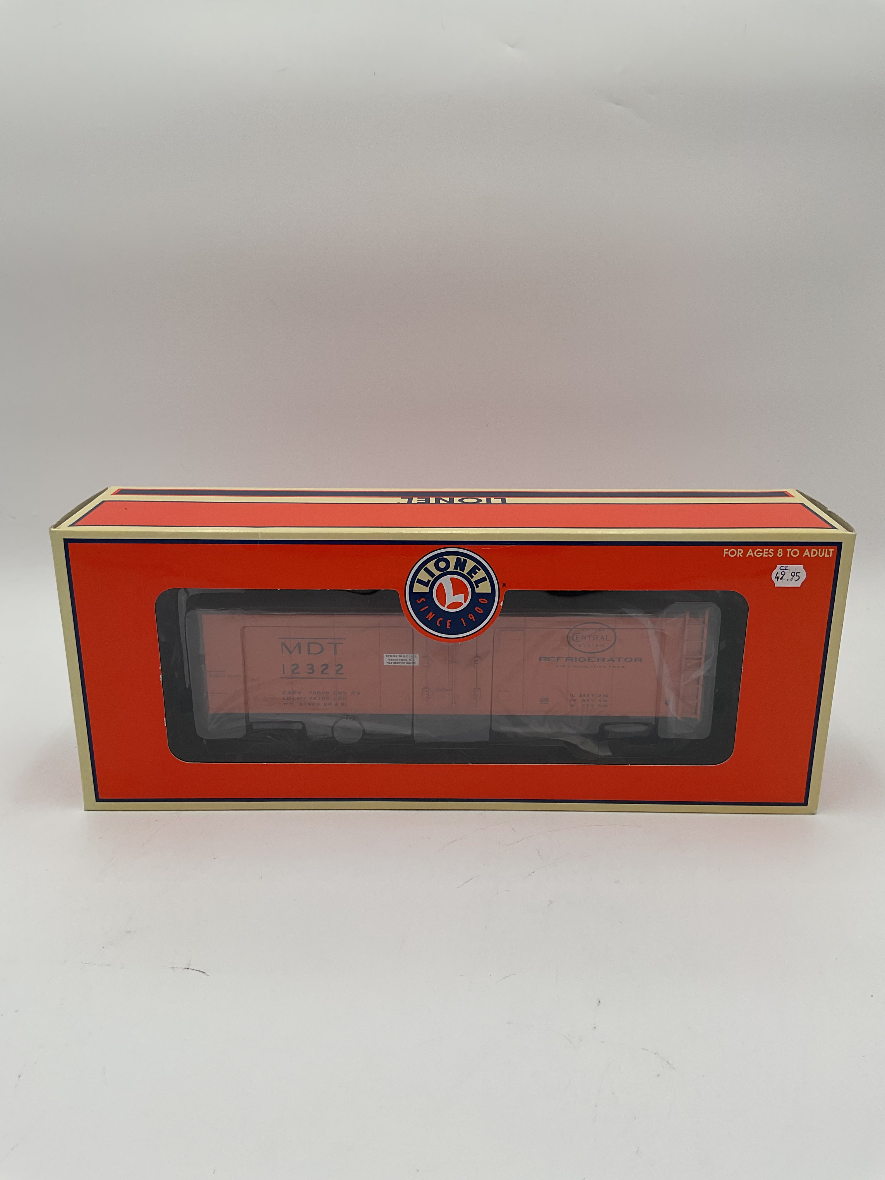 Lionel O 17338 Merchants Dispatch Transit Steel Sided Reefer