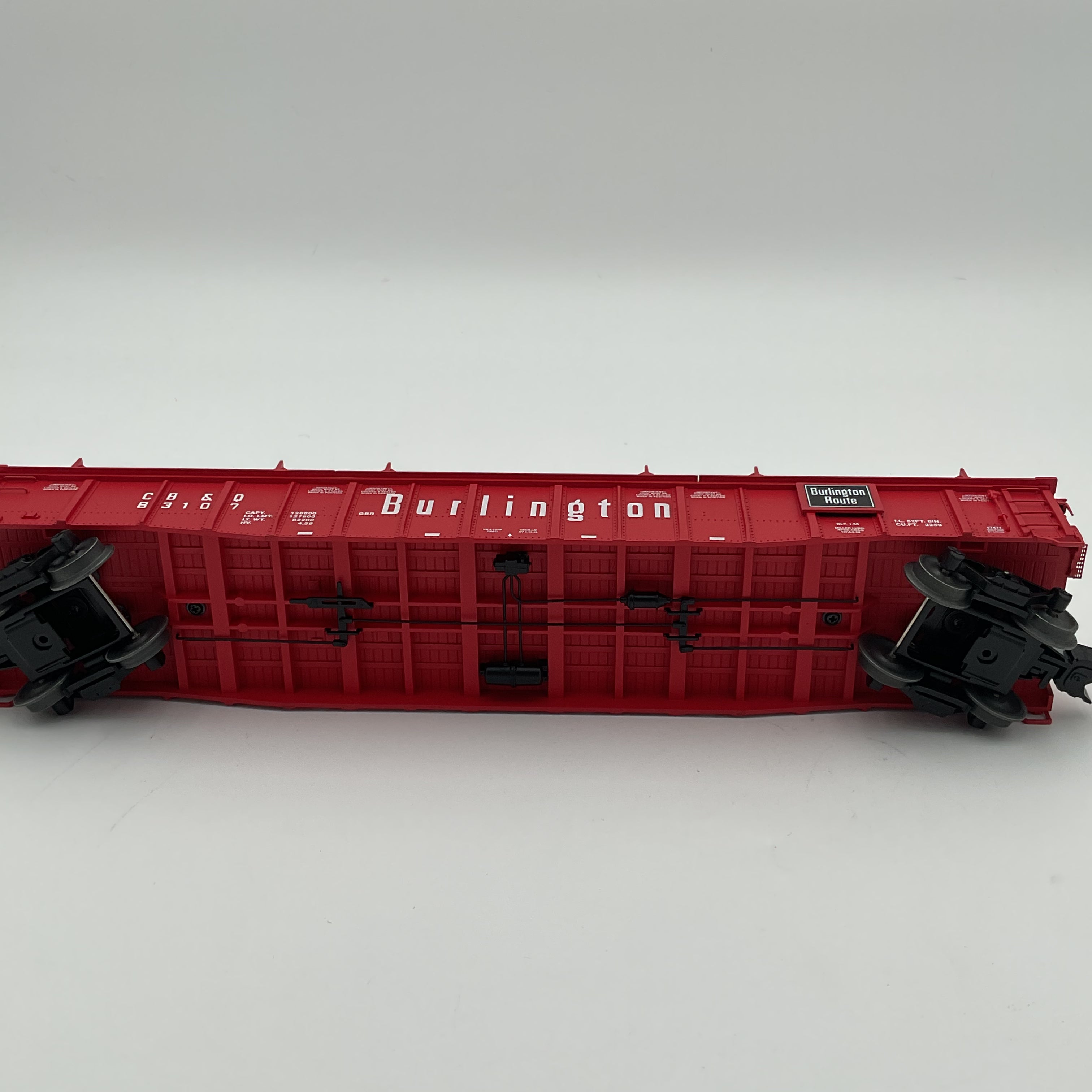 Lionel O 17471 Burlington PS-5 Gondola with Covers